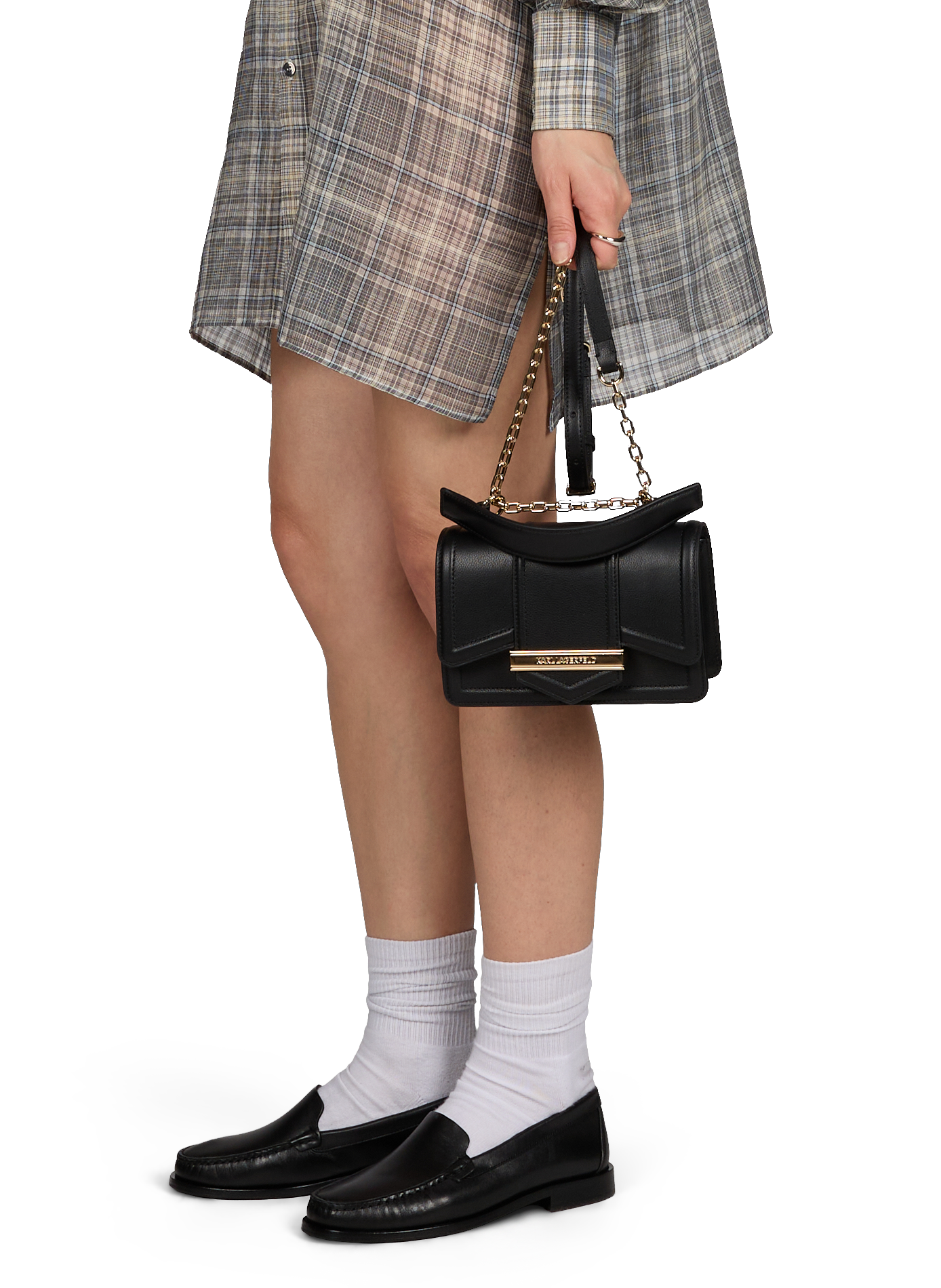 Shoulder bag K/Nova in leather KARL LAGERFELD Multicolour