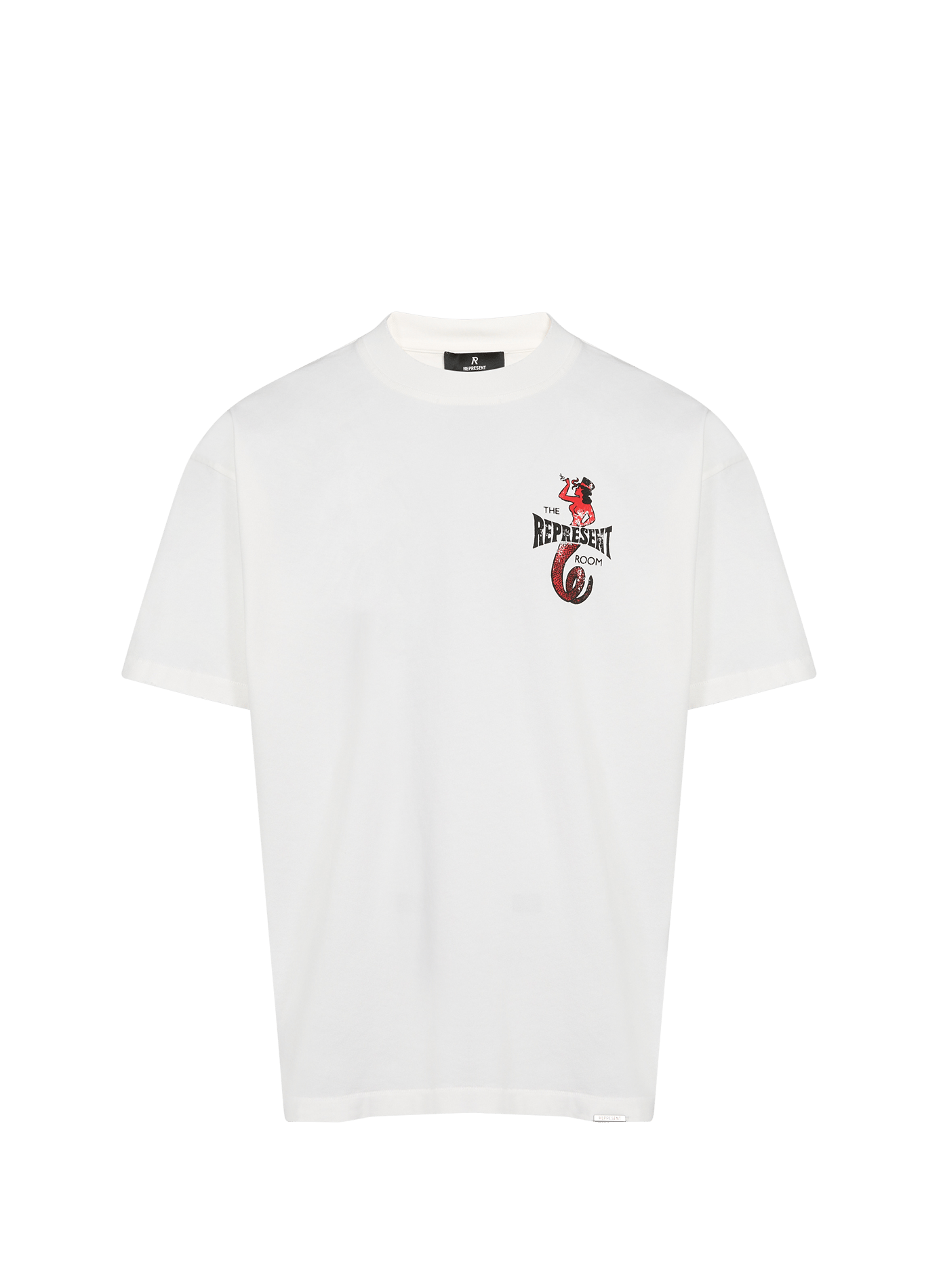 T-shirt imprimé en coton REPRESENT Blanc