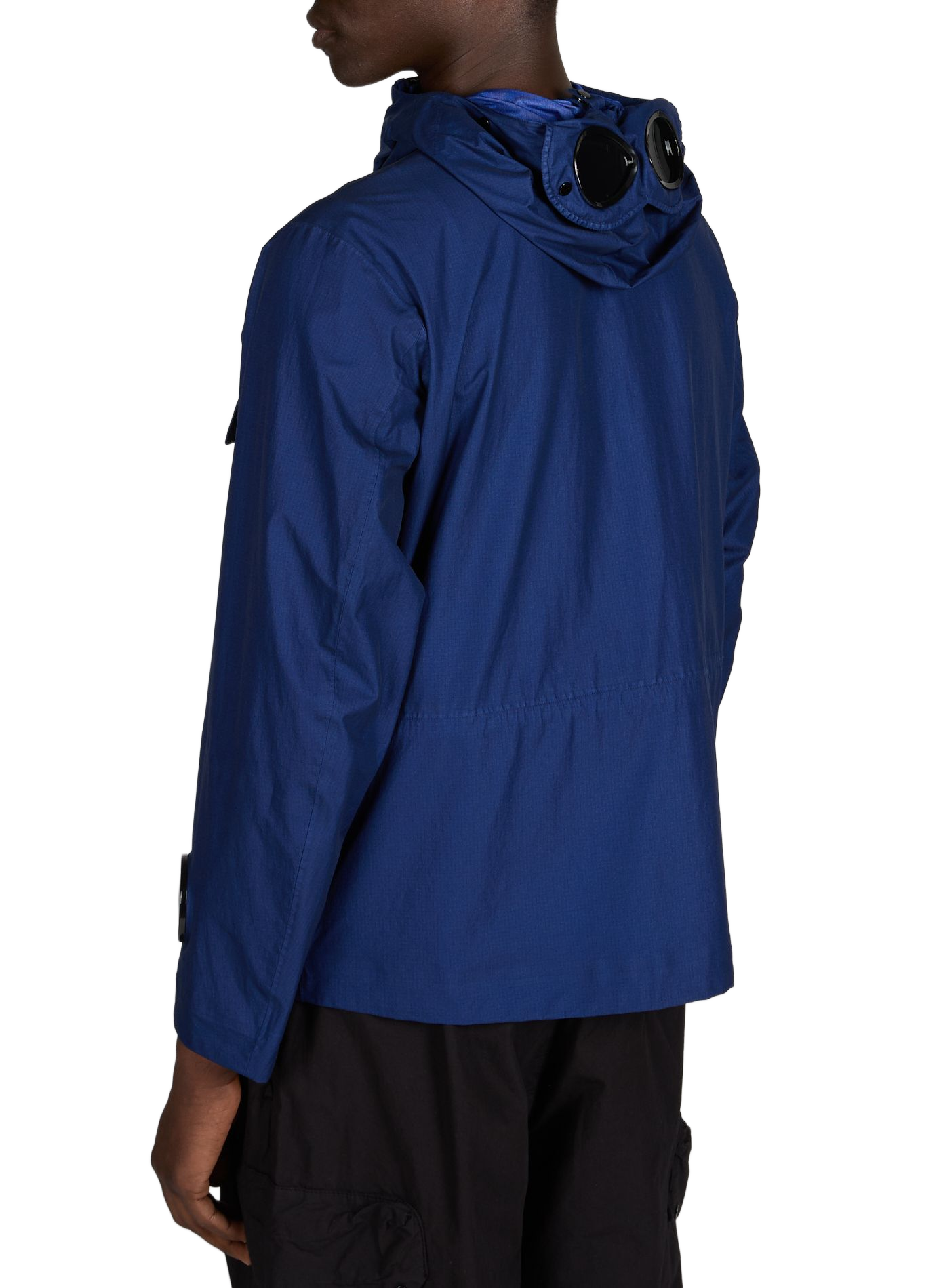 Lightweight hooded jacket CP COMPANY Blue