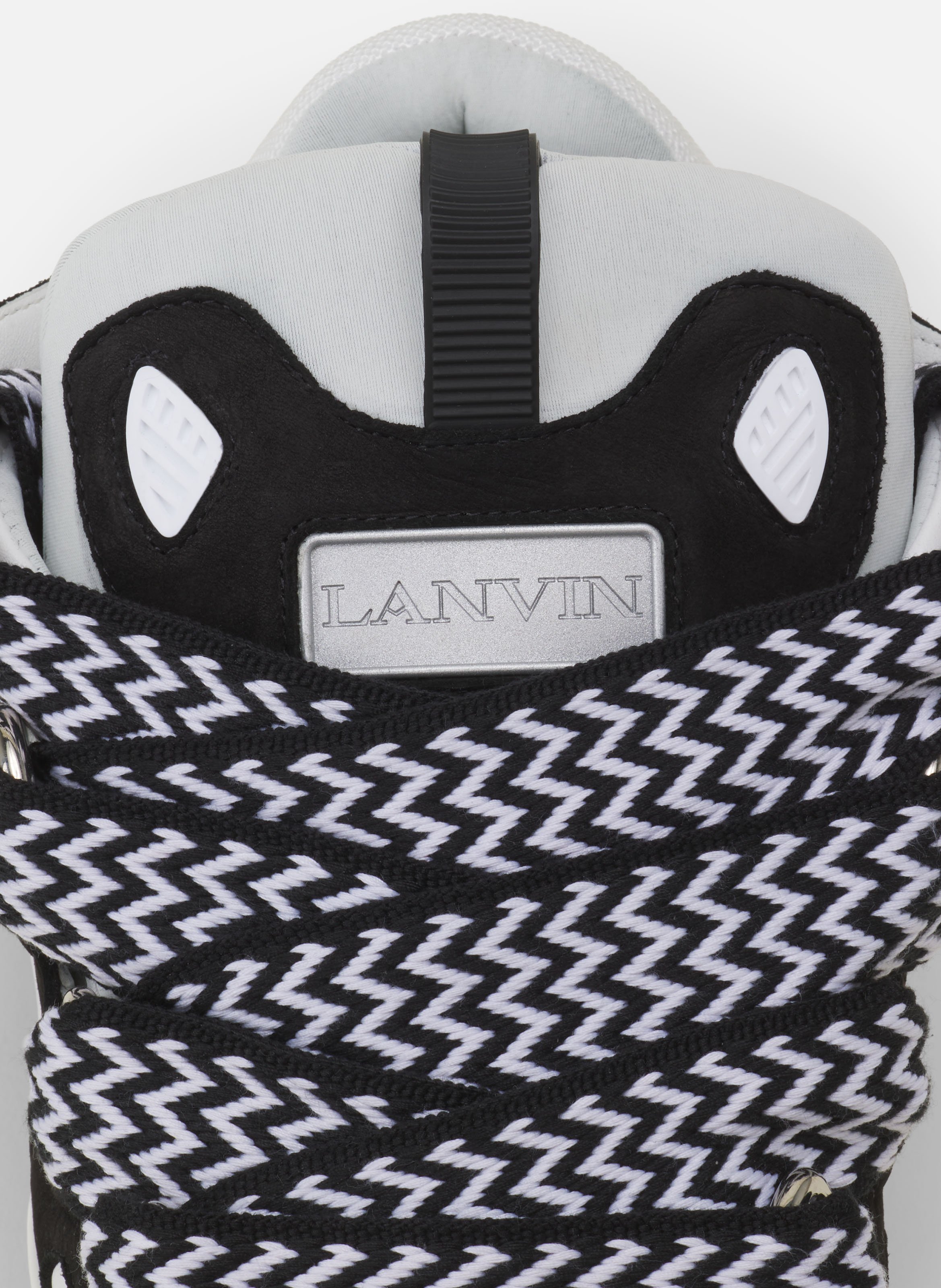 Sneakers curb en cuir LANVIN Gris