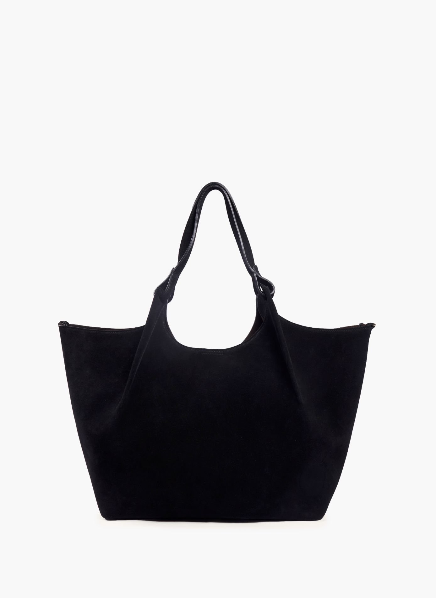 Sac cabas sybil cuir daim JULES & JENN Noir