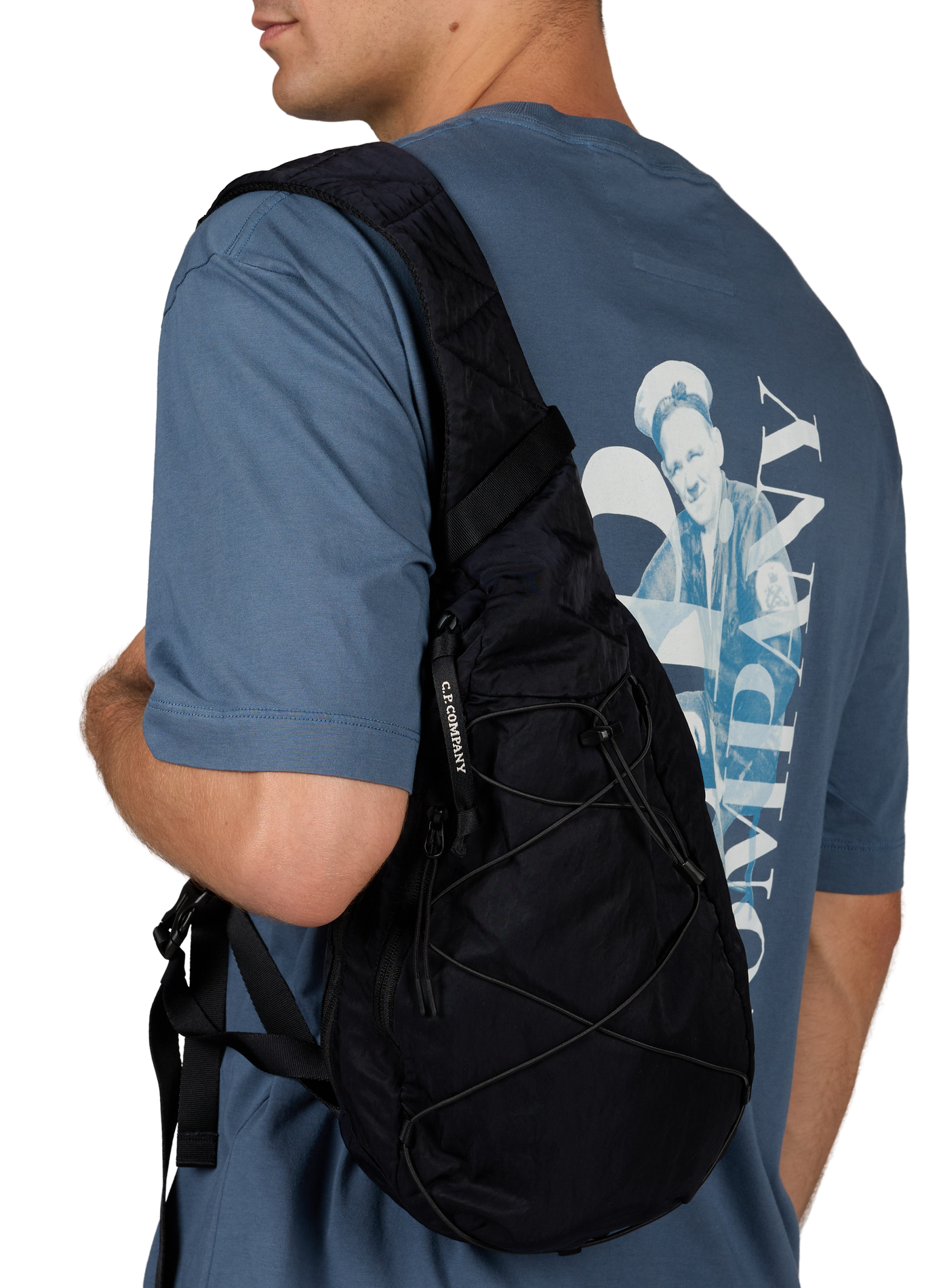 Crossbody backpack CP COMPANY Blue