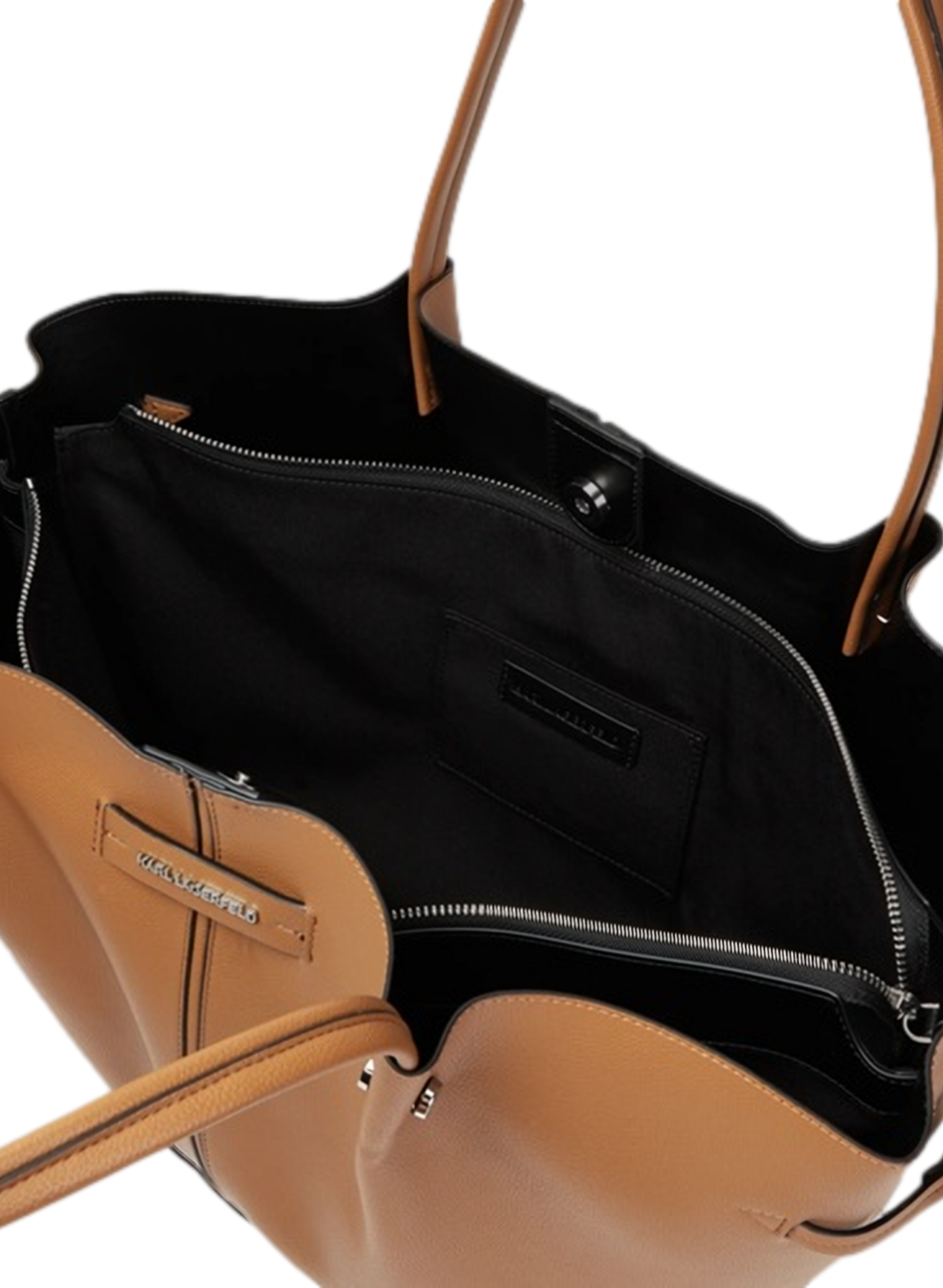 Sac épaule K/Pierced KARL LAGERFELD Marron