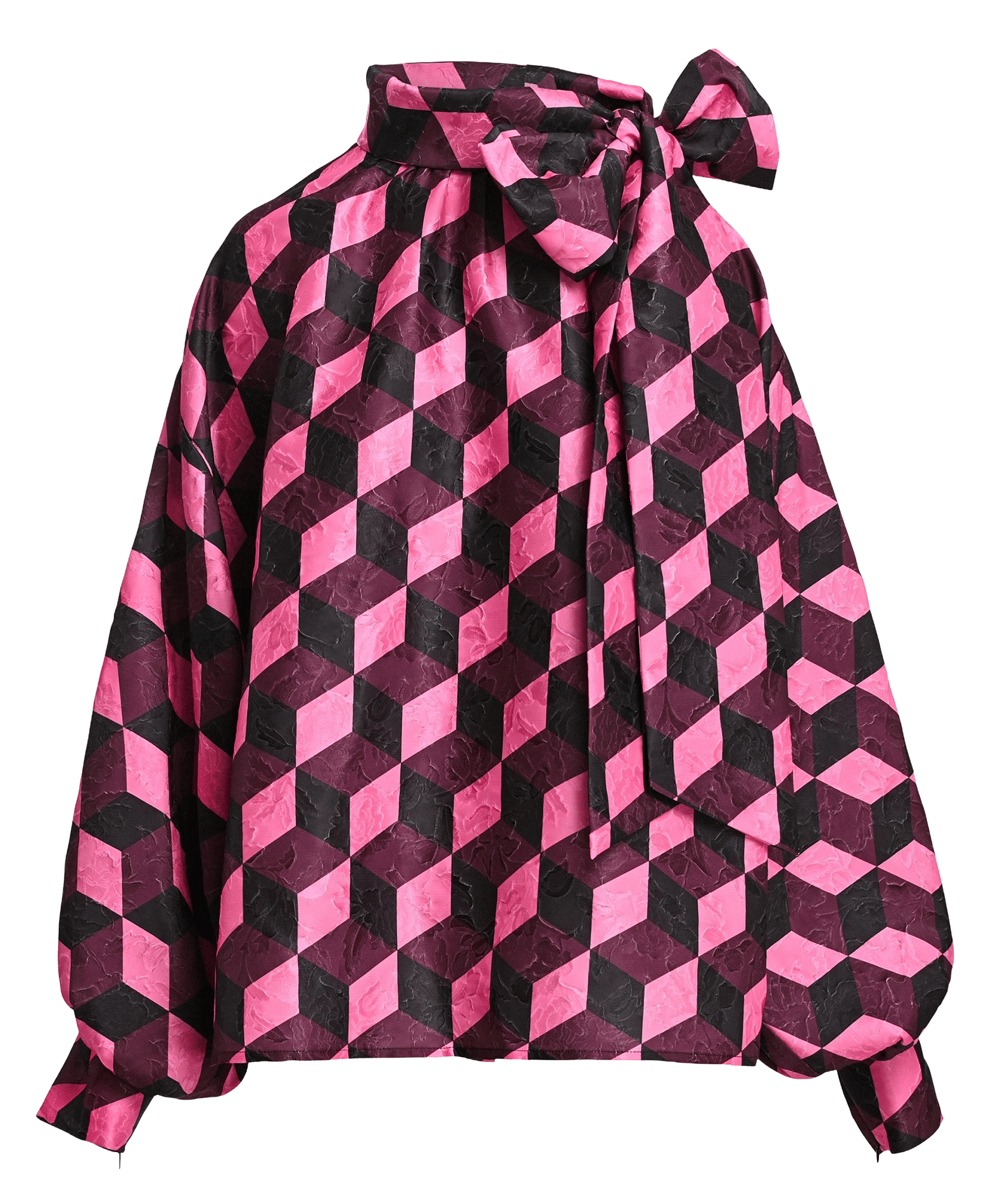Blouse ample imprimée komo ESSENTIEL ANTWERP Rose