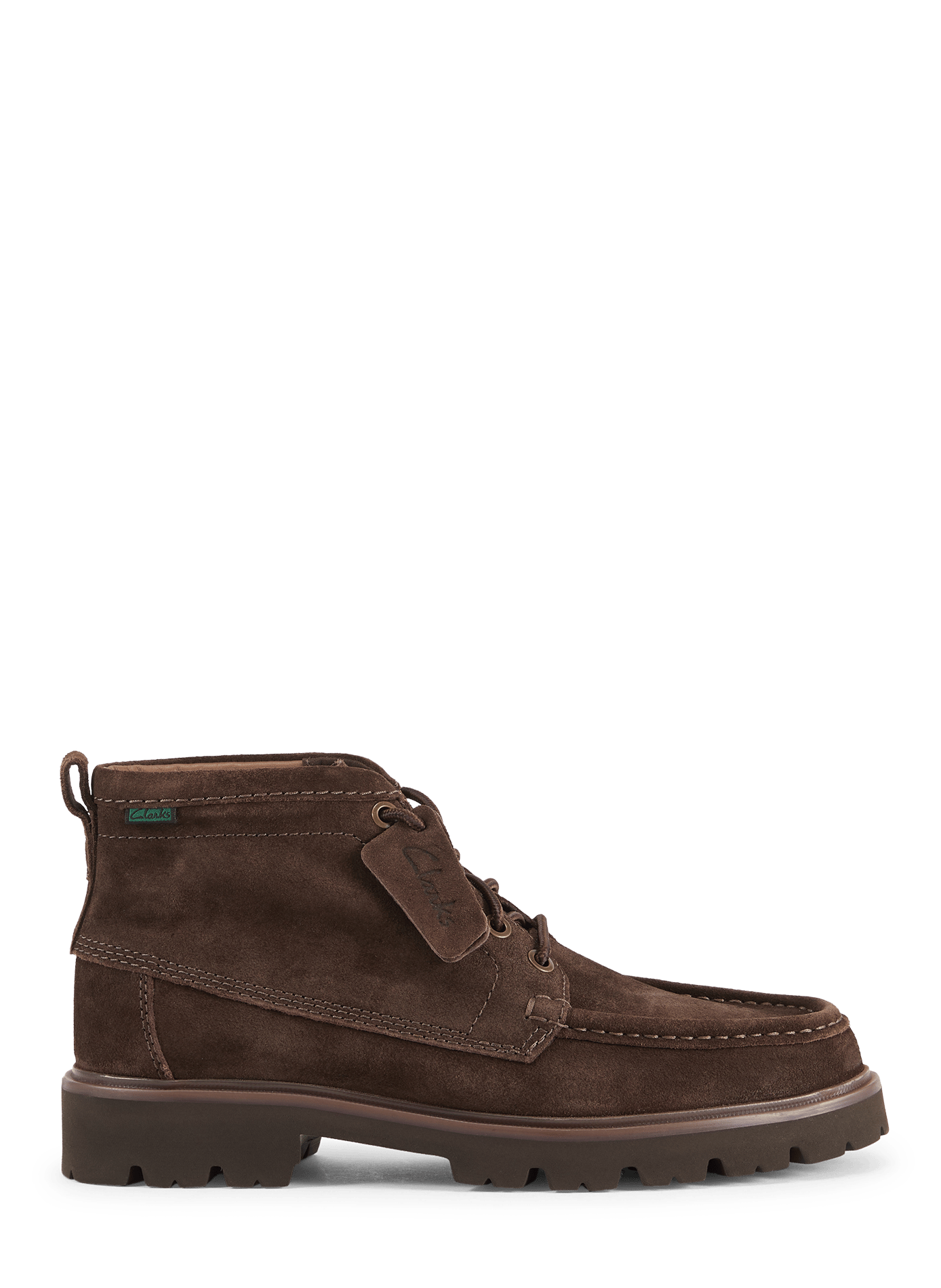Bottines Cleyhill en cuir suédé CLARKS Marron