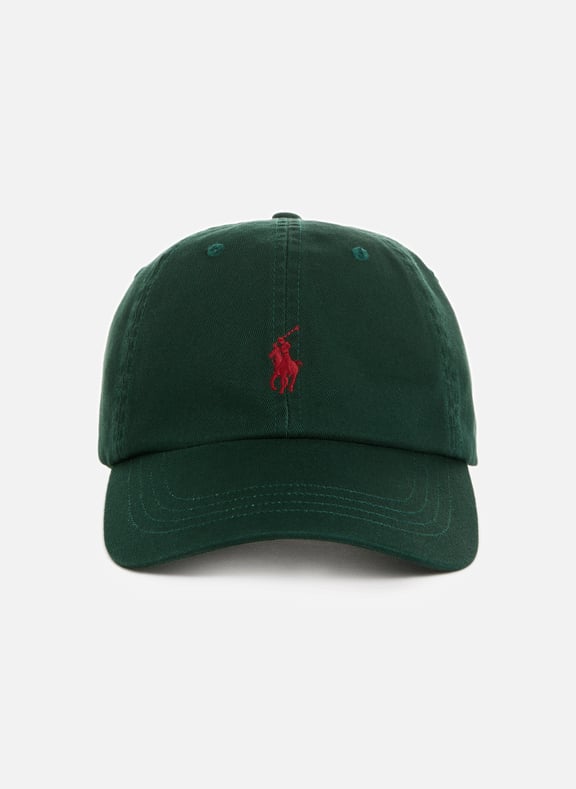 Cotton baseball cap Green by POLO RALPH LAUREN POLO RALPH LAUREN Cotton baseball cap Green