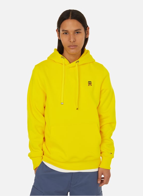 Tommy hilfiger 2025 yellow hoodie mens