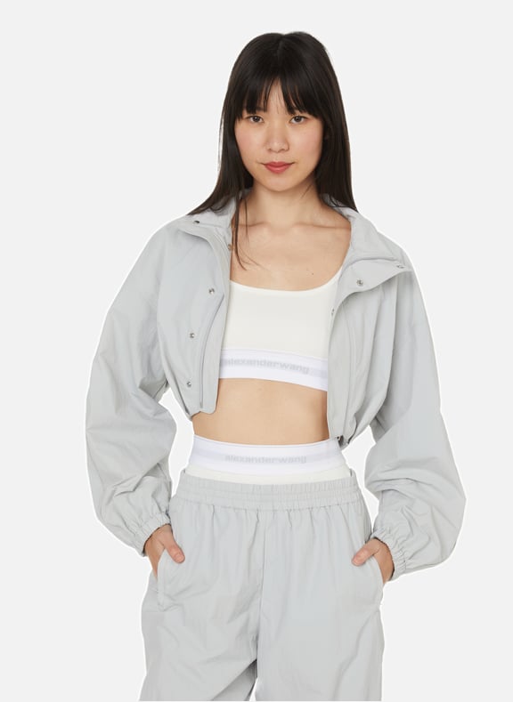 LIGHTWEIGHT NYLON JACKET WITH BRA ALEXANDER WANG for WOMEN
