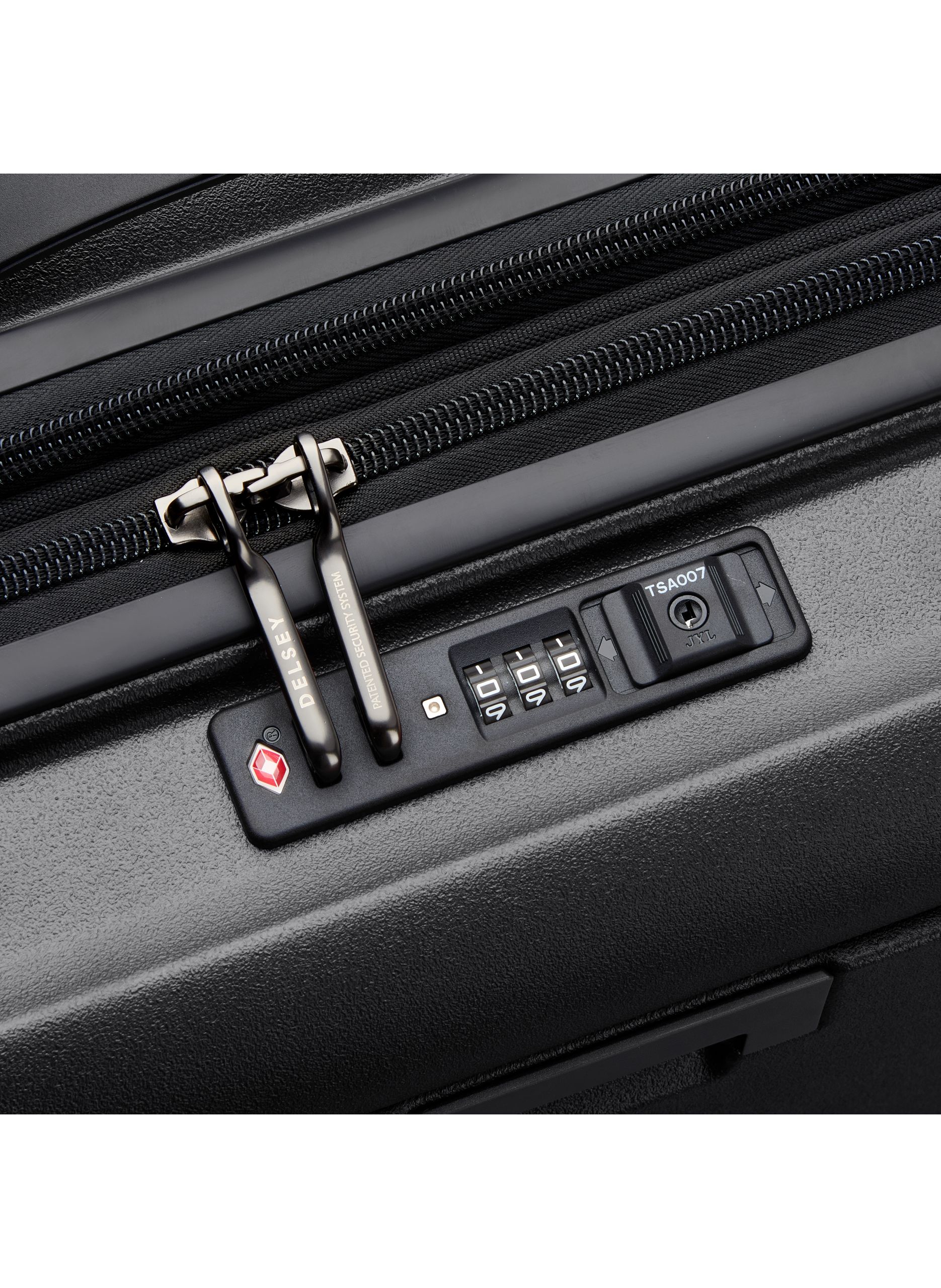 Valise cabine rigide taille s - turenne 2.0 DELSEY PARIS Noir