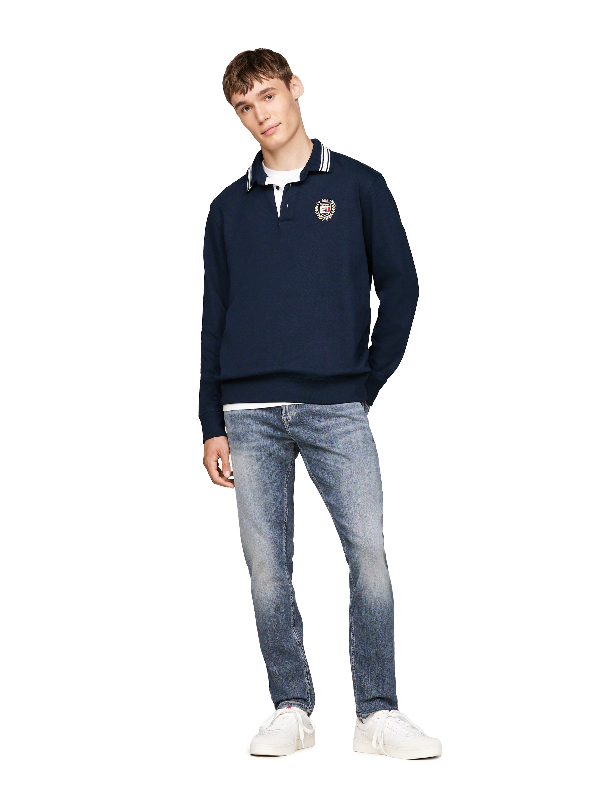 Tapered slim jeans TOMMY HILFIGER Blue