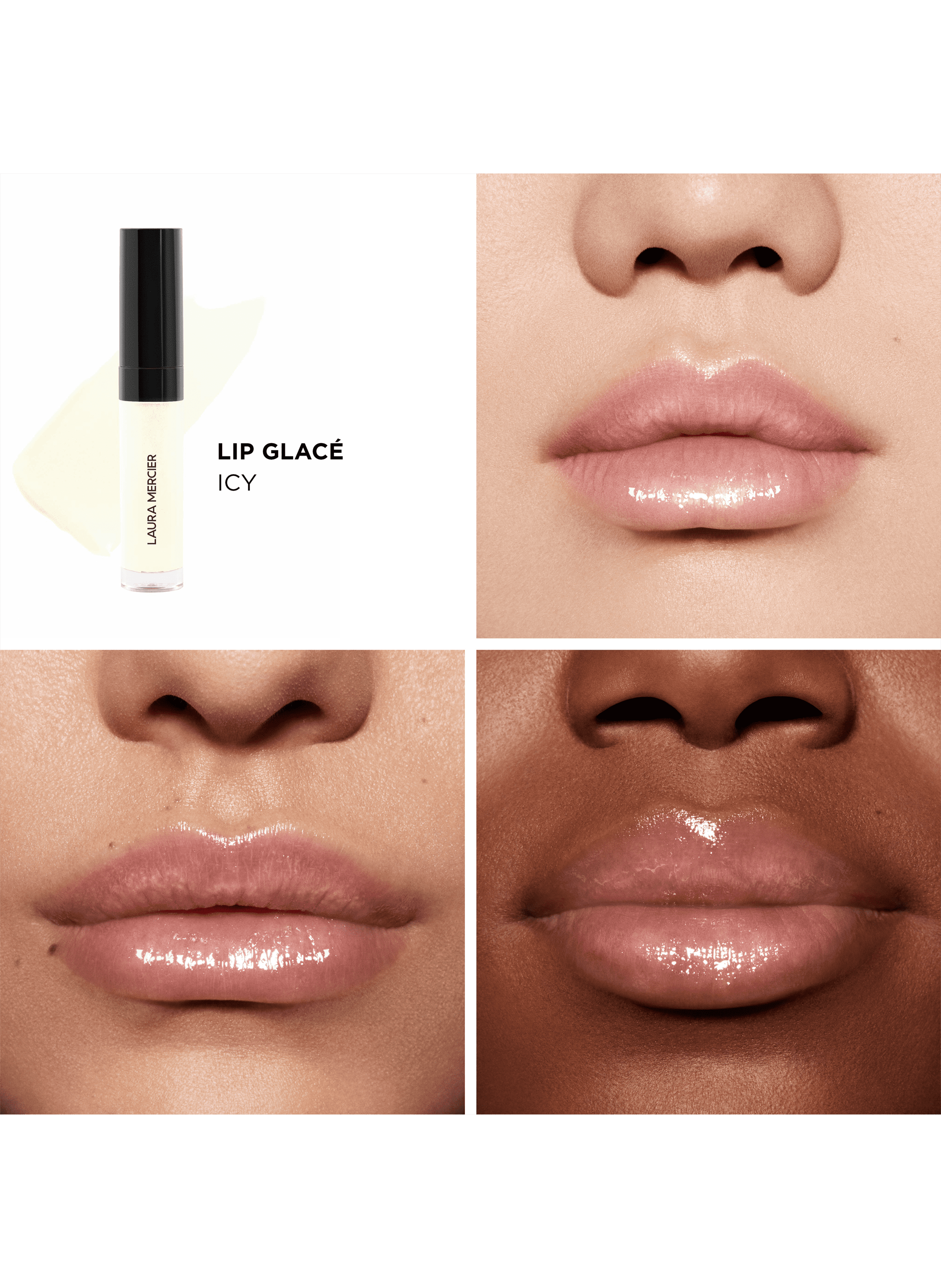 Gloss - Lip Glacé LAURA MERCIER 00 icy