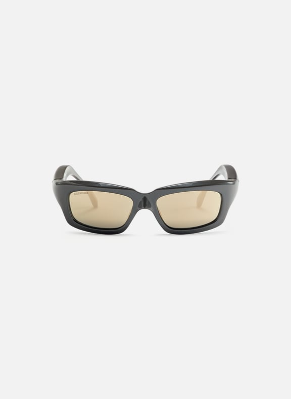 Lunettes de soleil carrées Gris by BALENCIAGA BALENCIAGA Lunettes de soleil carrées Gris
