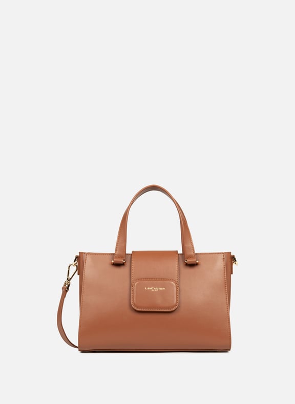 Tote bag - Paris PAD Brown by LANCASTER LANCASTER Tote bag - Paris PAD Brown