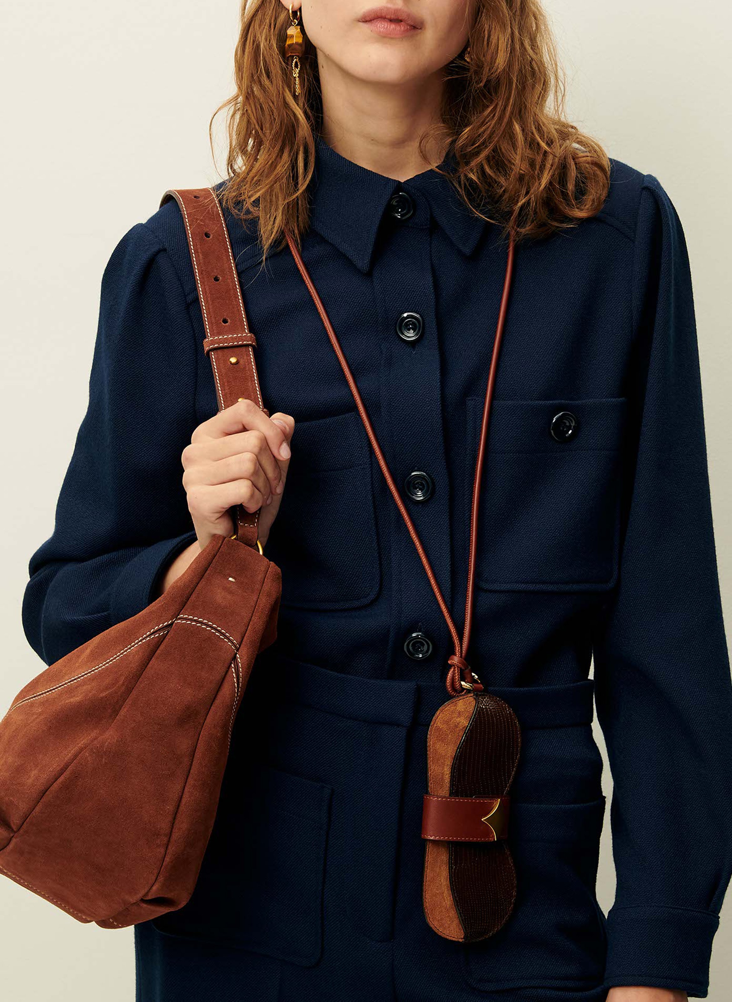 Chemise col classique droite theodore SESSUN Bleu