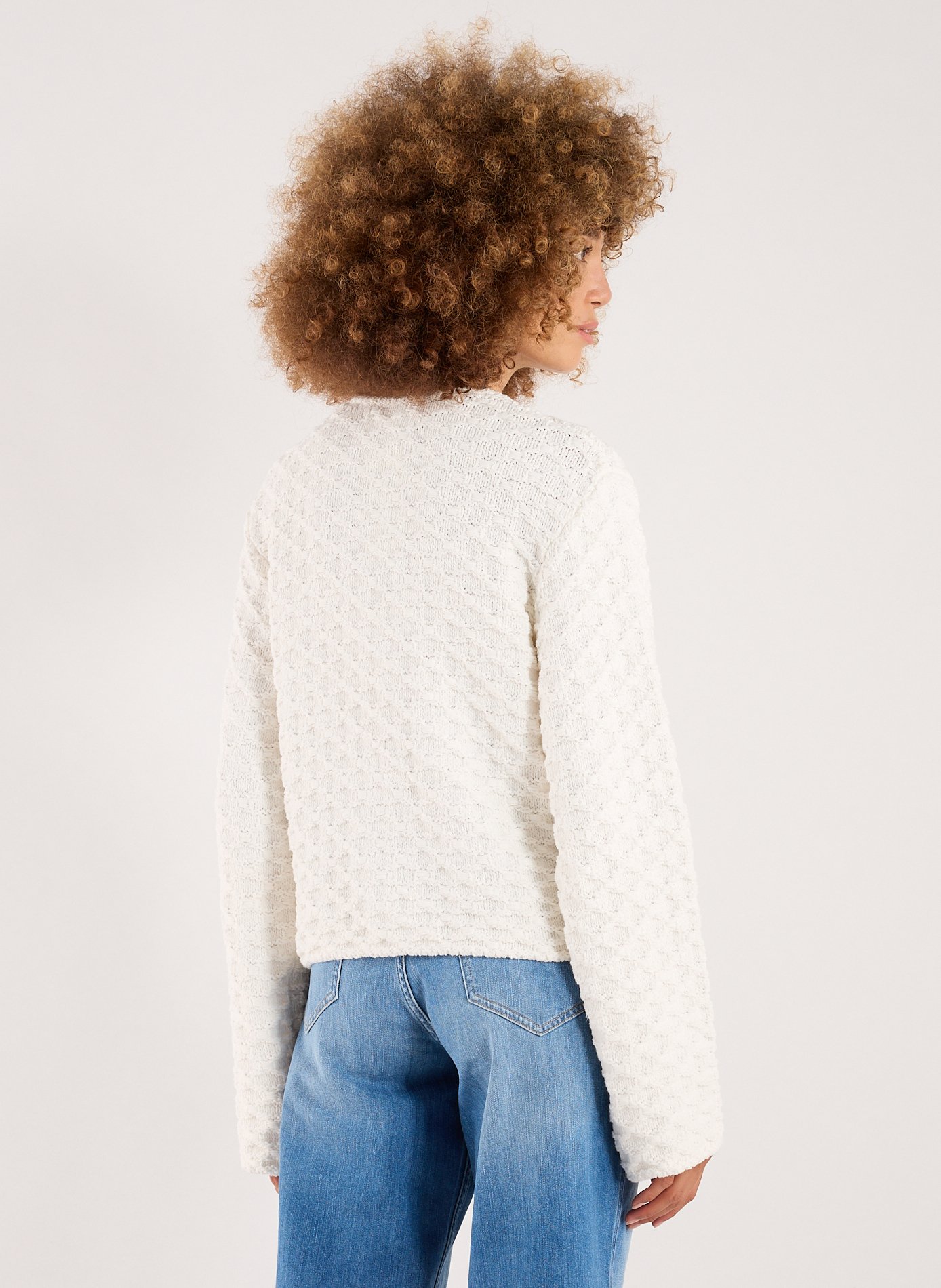 Gilet en maille Sataamy SAMSOE SAMSOE Beige