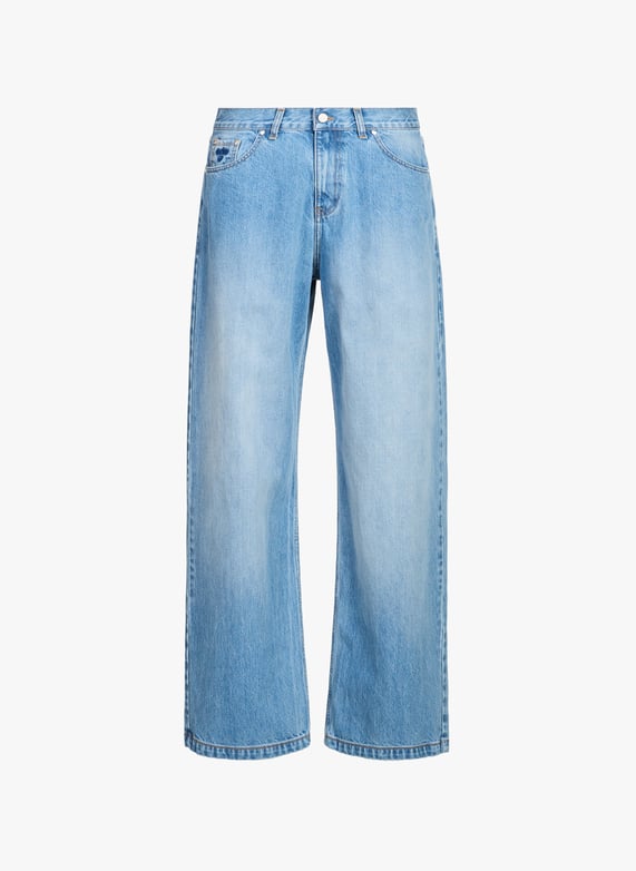 Jeans ample en coton | Bleu by ARTE ANTWERP Jeans ample en coton Bleu