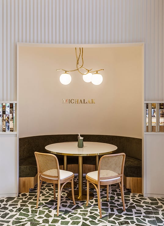 coffee shop michalak intérieur