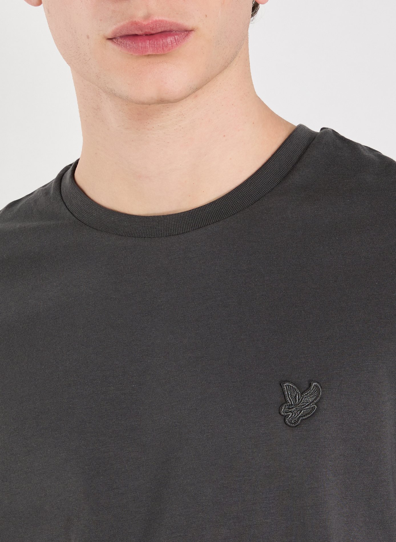 Classic Cotton T-Shirt LYLE & SCOTT Grey