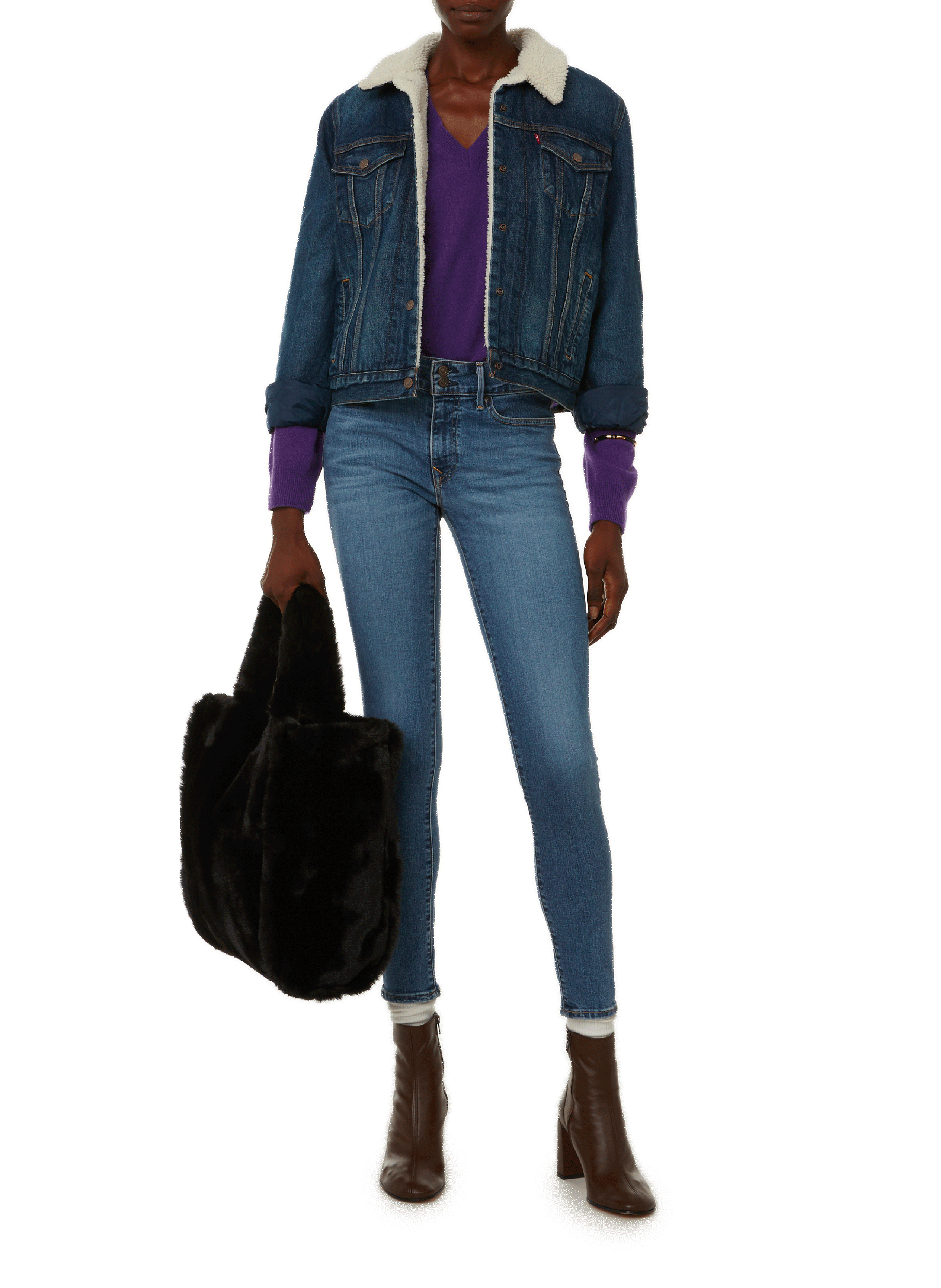 Cotton skinny jeans  | Blue LEVI'S Women
