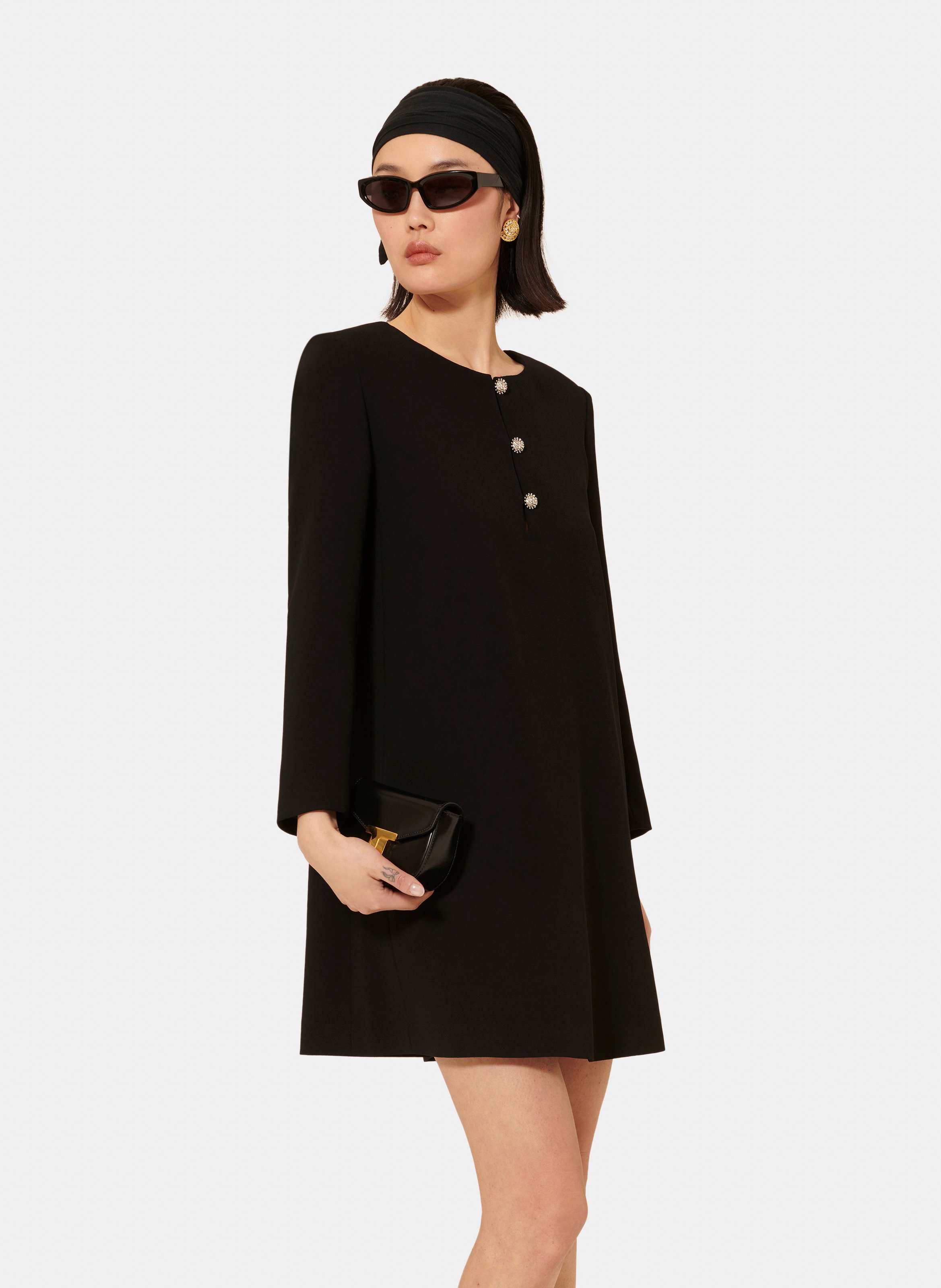 Robe rosario  Noir