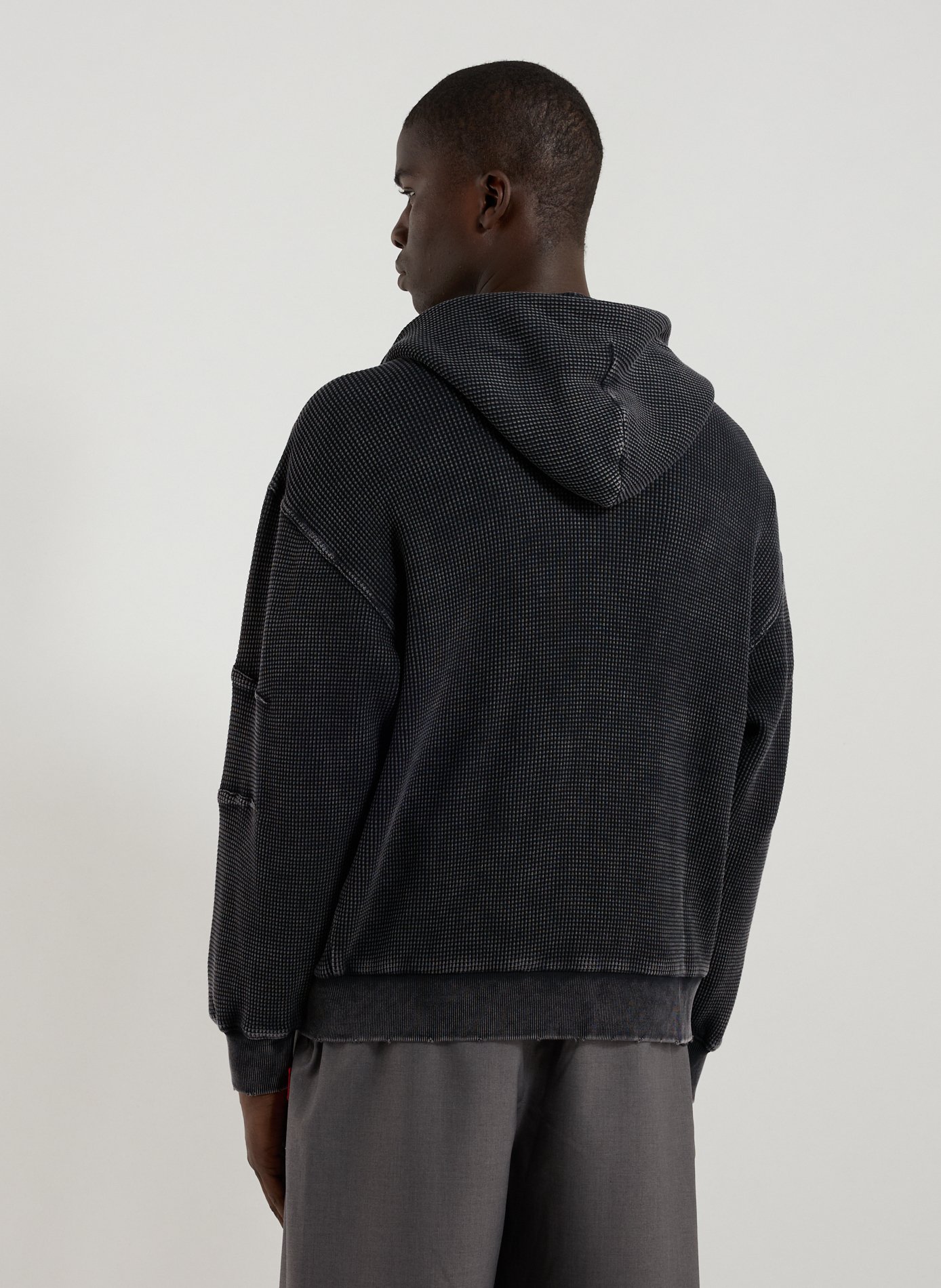 Hoodie à glissière DIME Noir