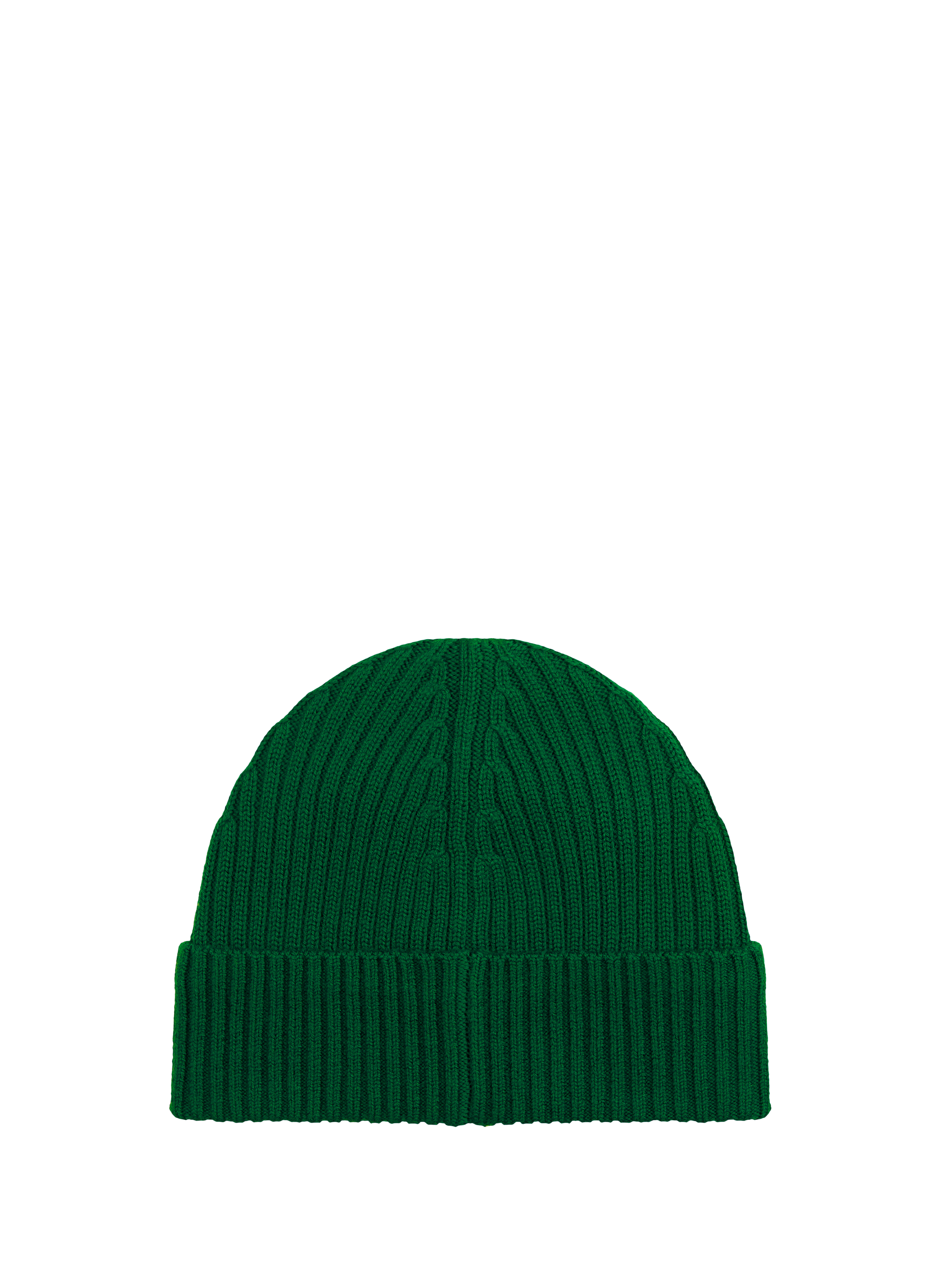 Ribbed wool beanie TOMMY HILFIGER Green