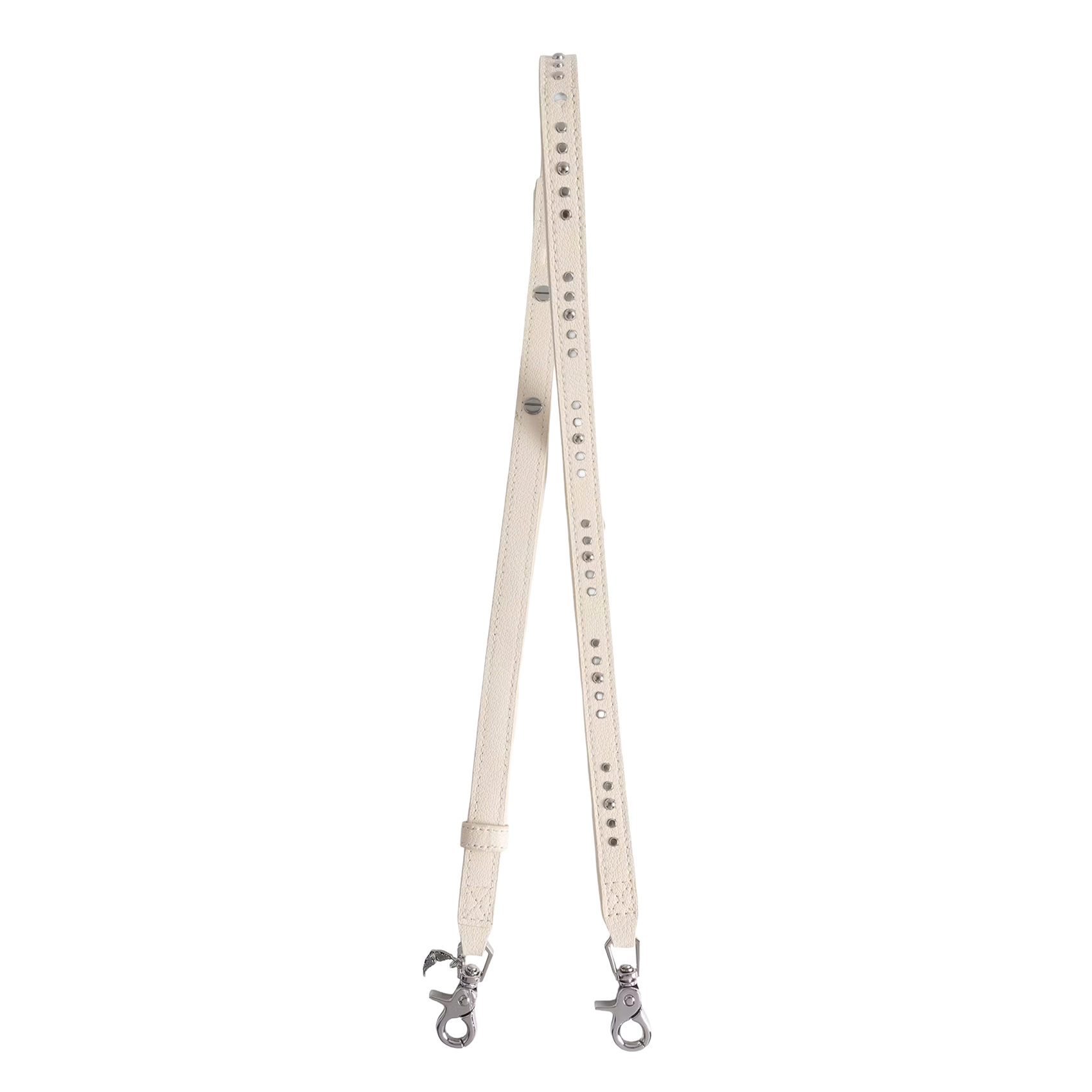 Bandoulière en cuir strap ZADIG&VOLTAIRE Blanc