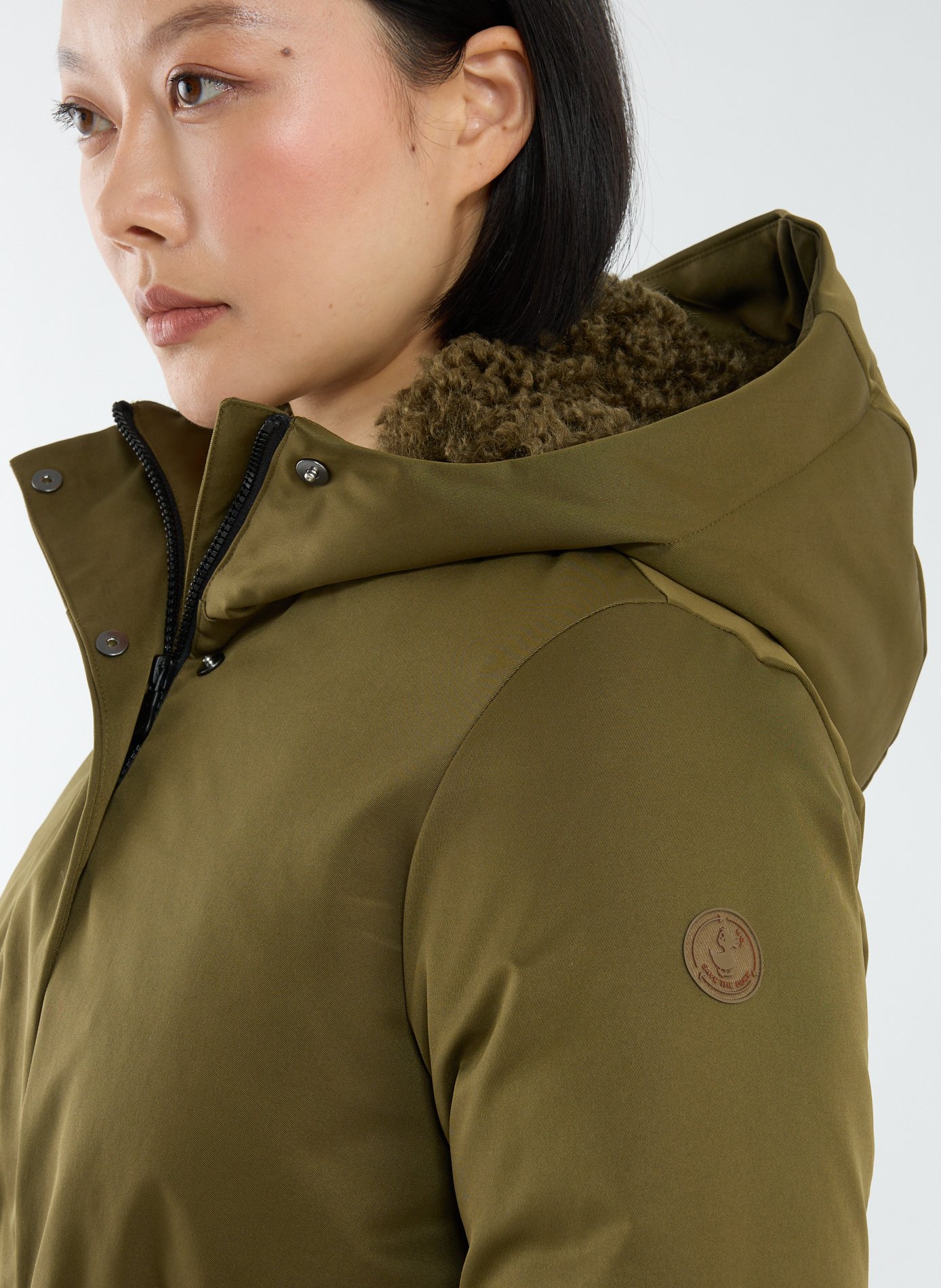 Hooded jacket SAVE THE DUCK Green