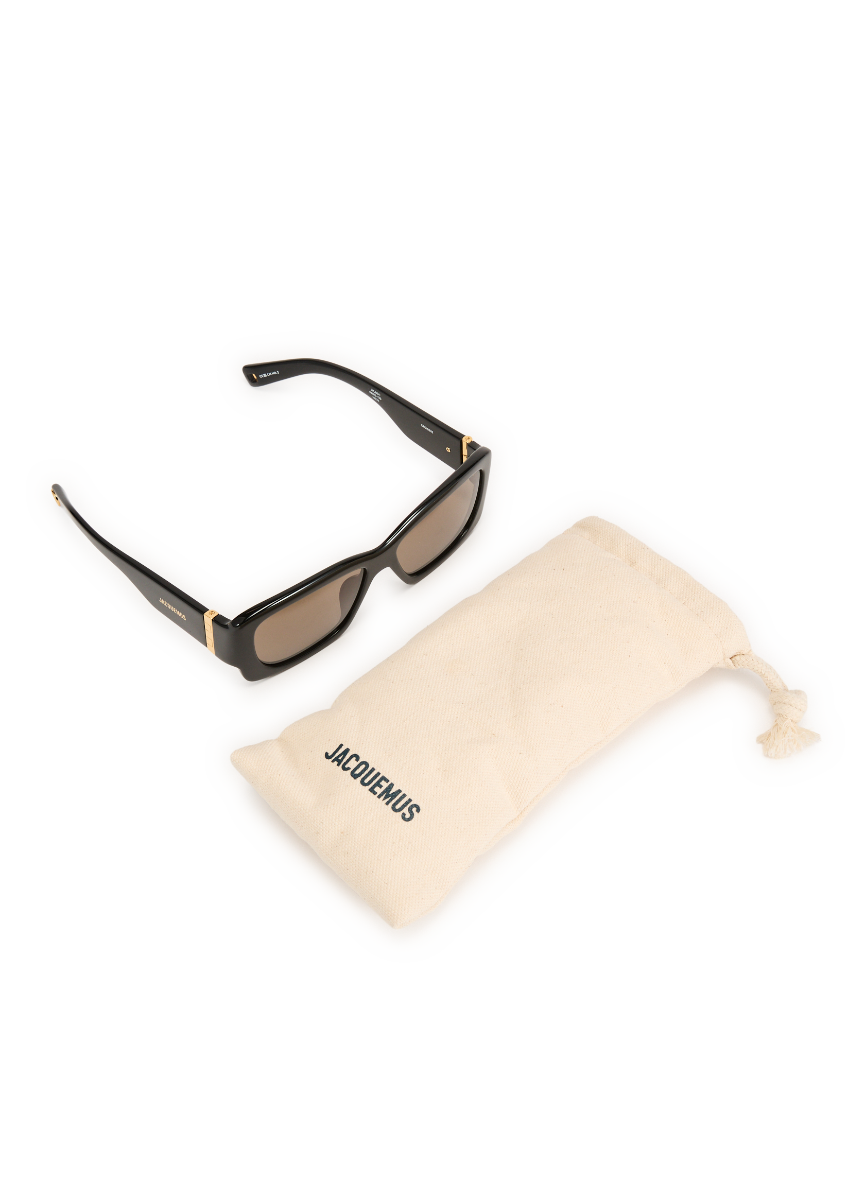 Les lunettes croisière JACQUEMUS Noir