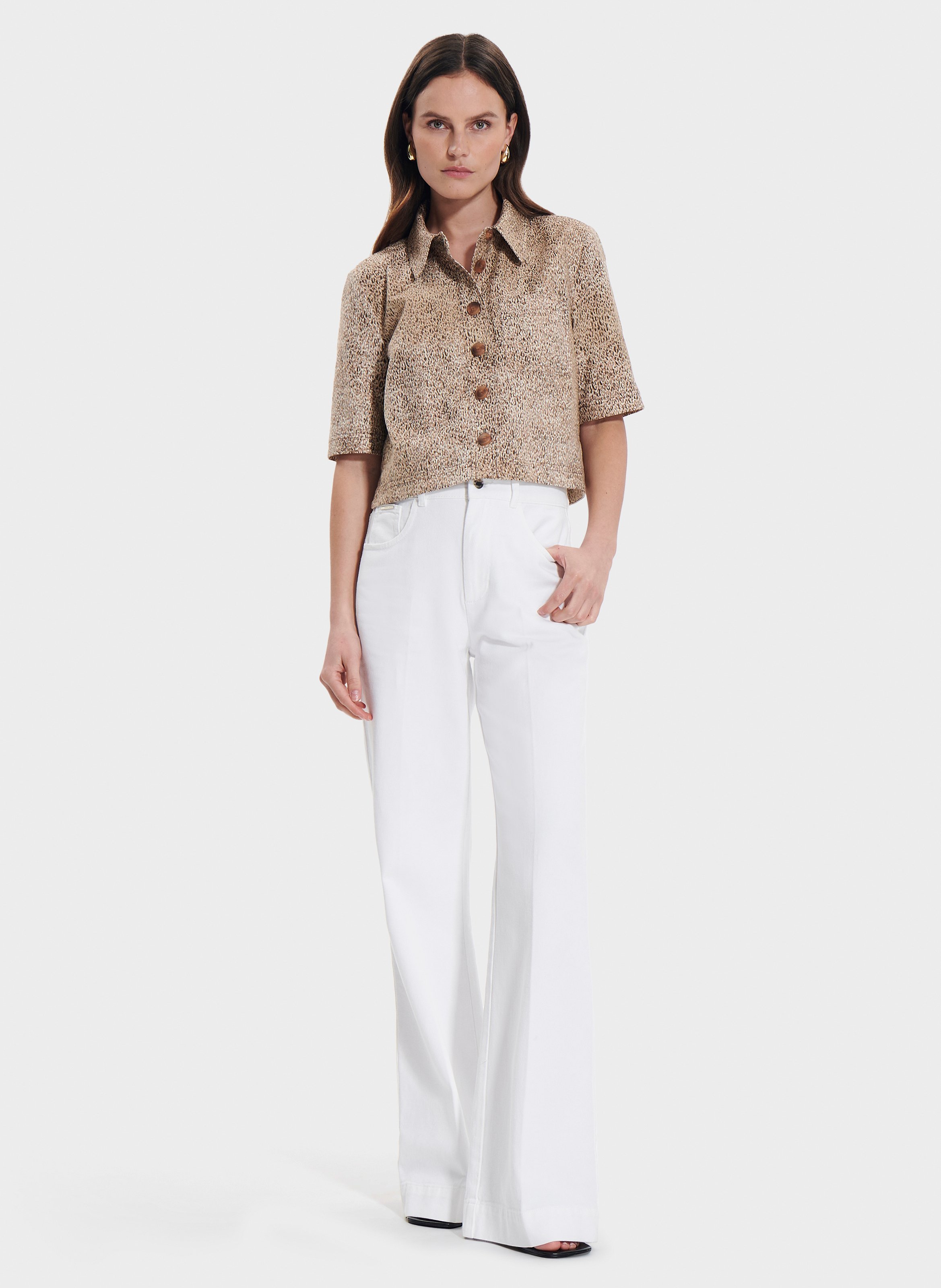 Chemise  celina ZAPA Blanc