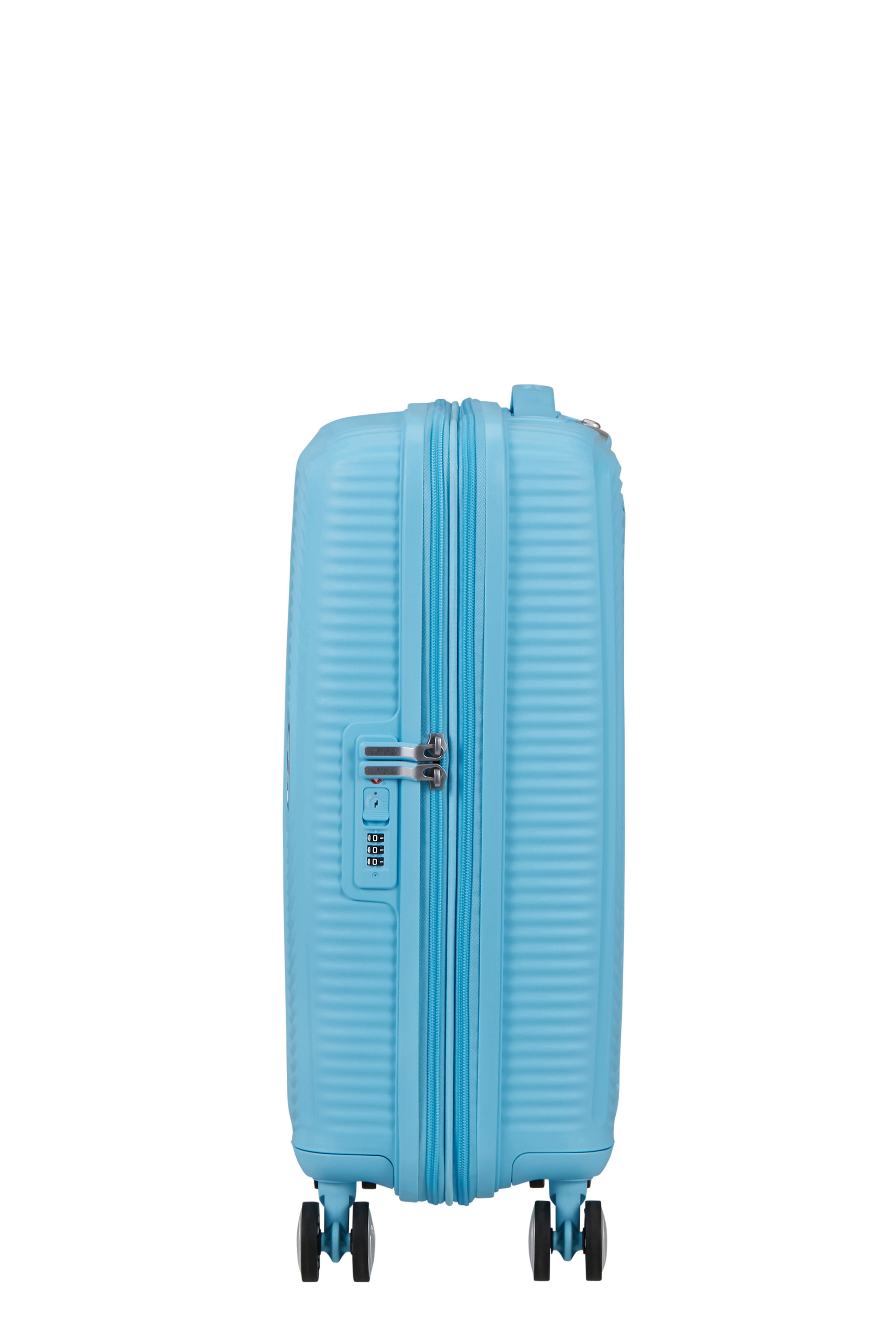 Soundbox valise 4 roues taille s AMERICAN TOURISTER Bleu