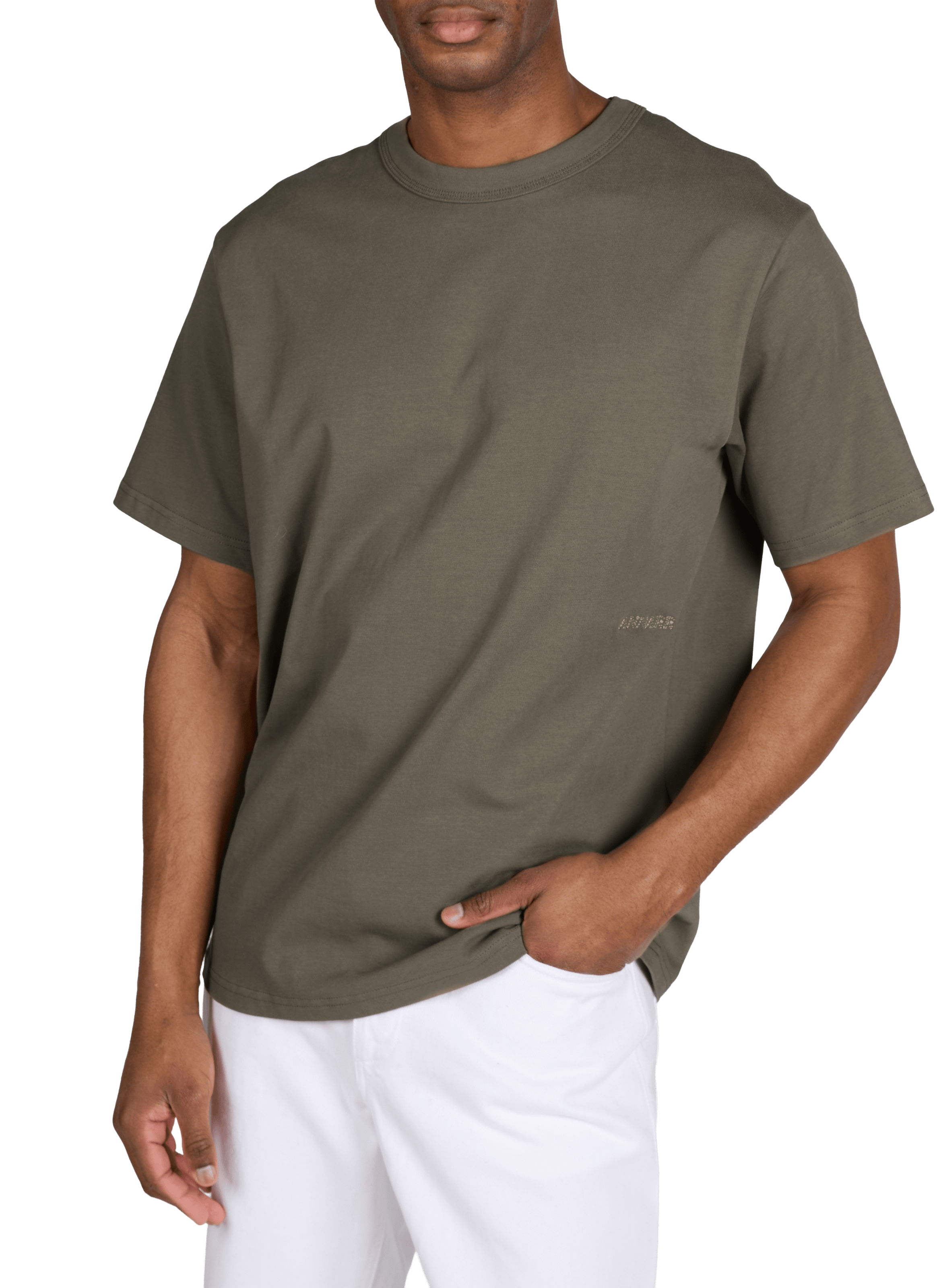 Classic Cotton T-Shirt ANNARR Brown