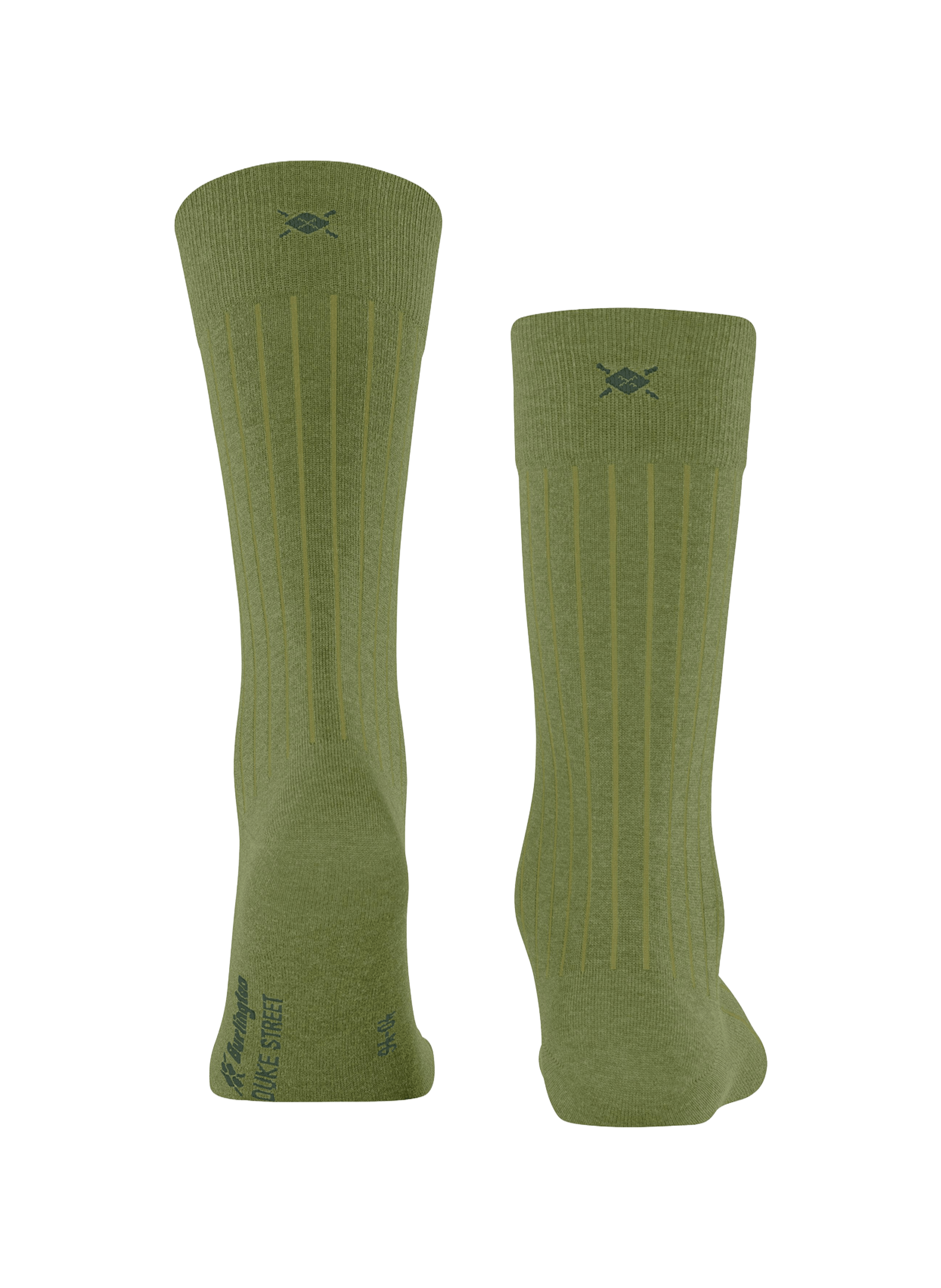 Calcetines altos de algodón mezclado BURLINGTON Verde