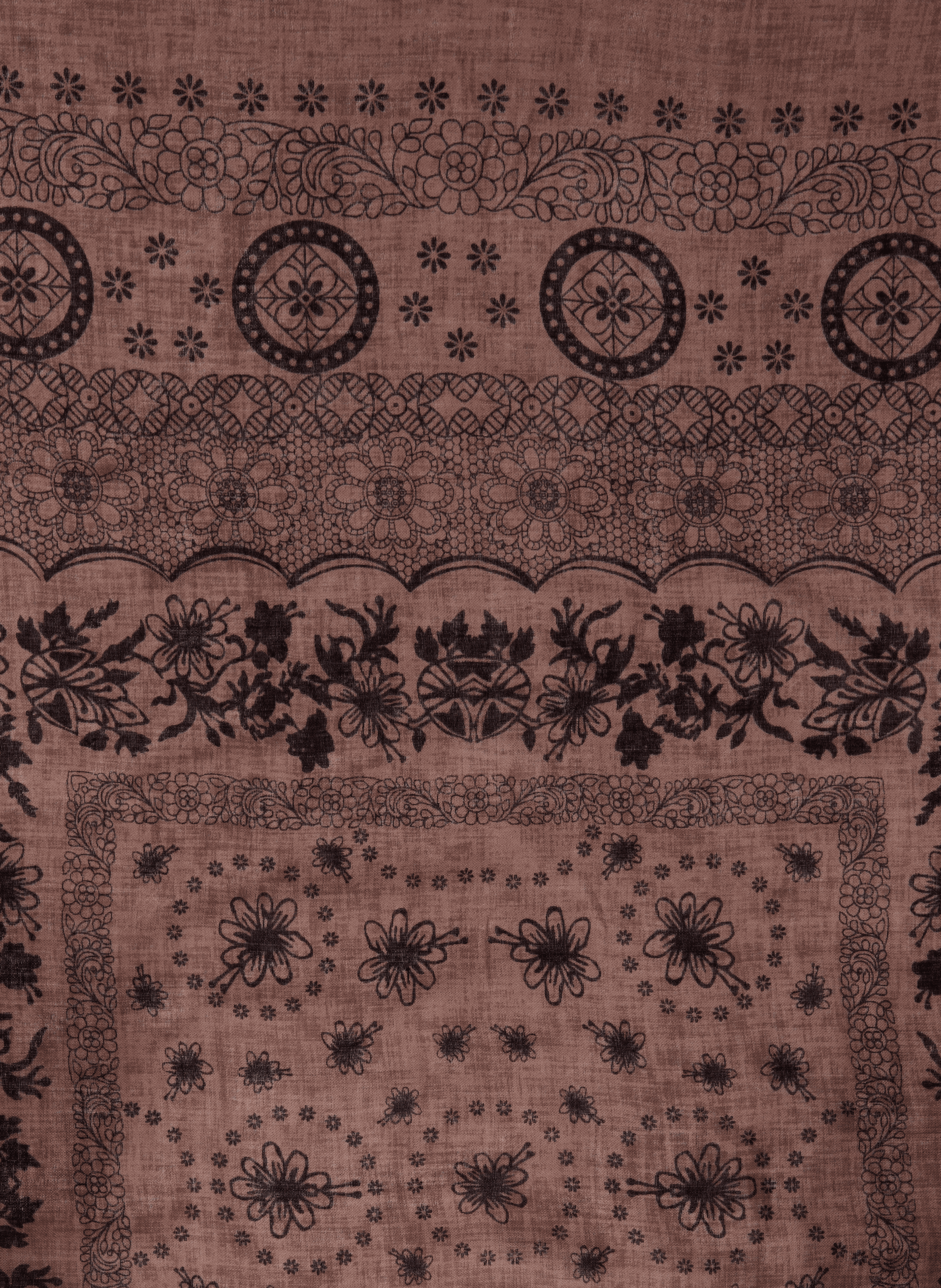 Floral printed scarf SAISON 1865 Multicolour