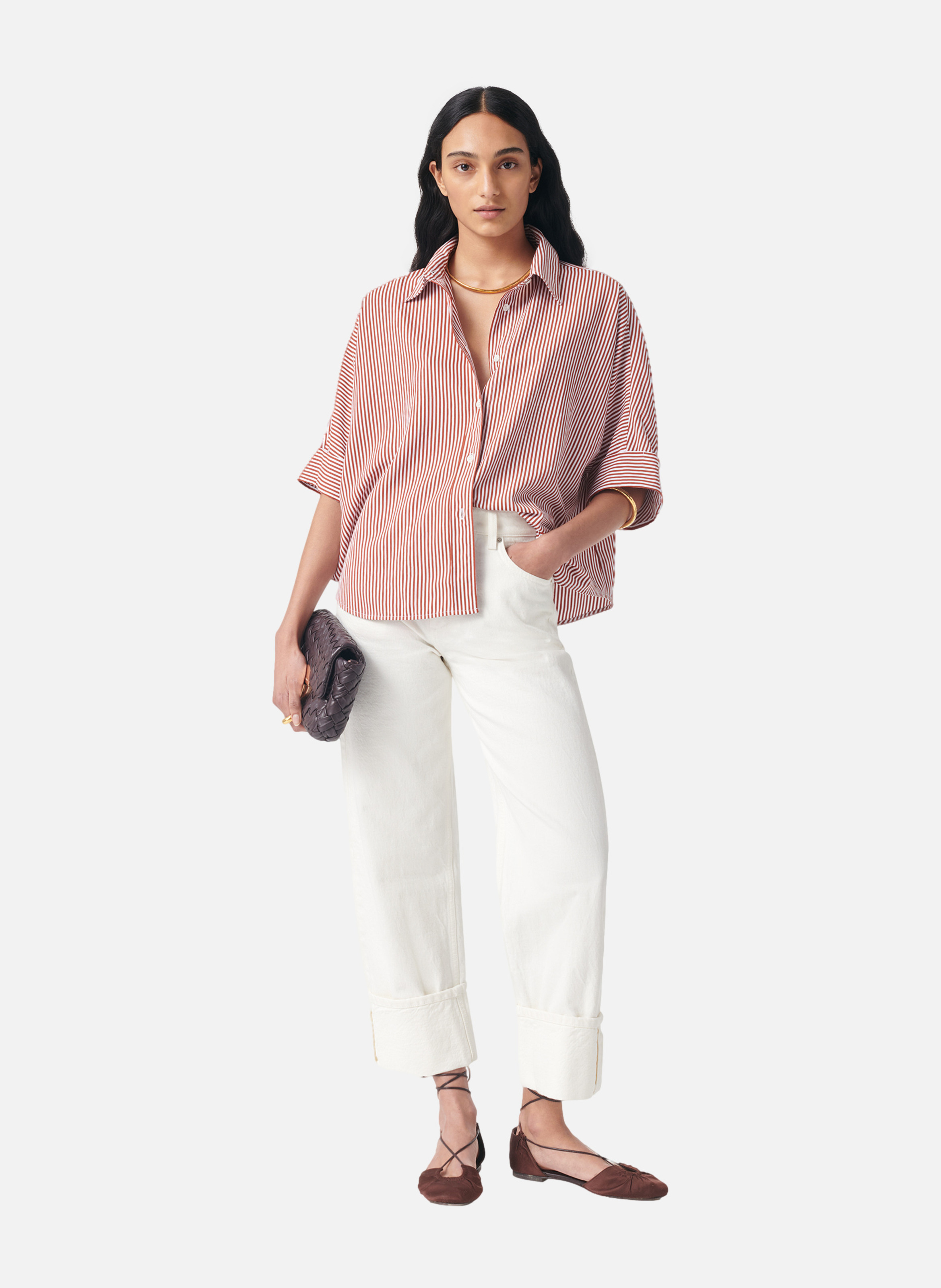 Chemise bobby VANESSA BRUNO Marron