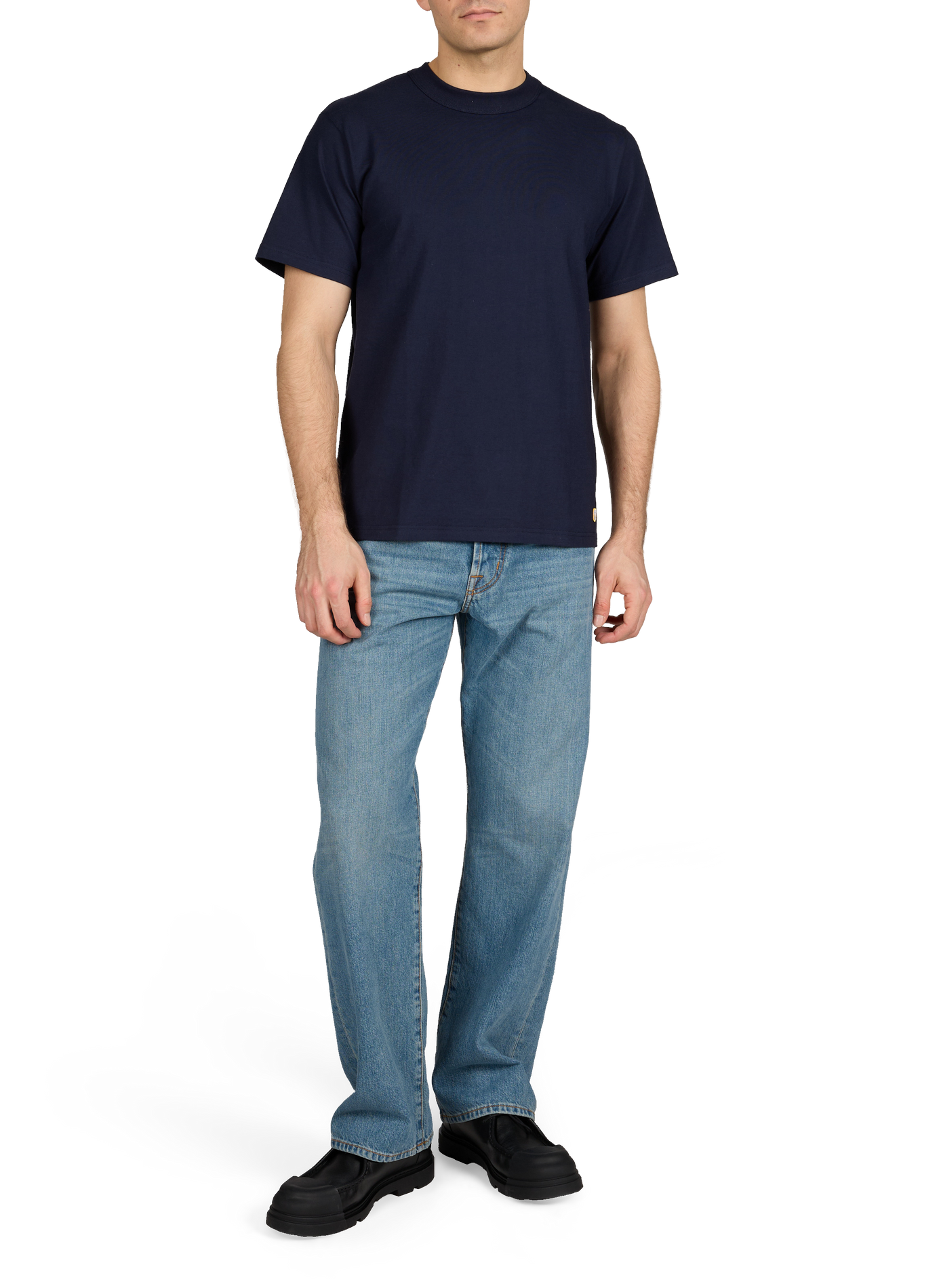 Straight cotton jeans JACOB COHEN Blue