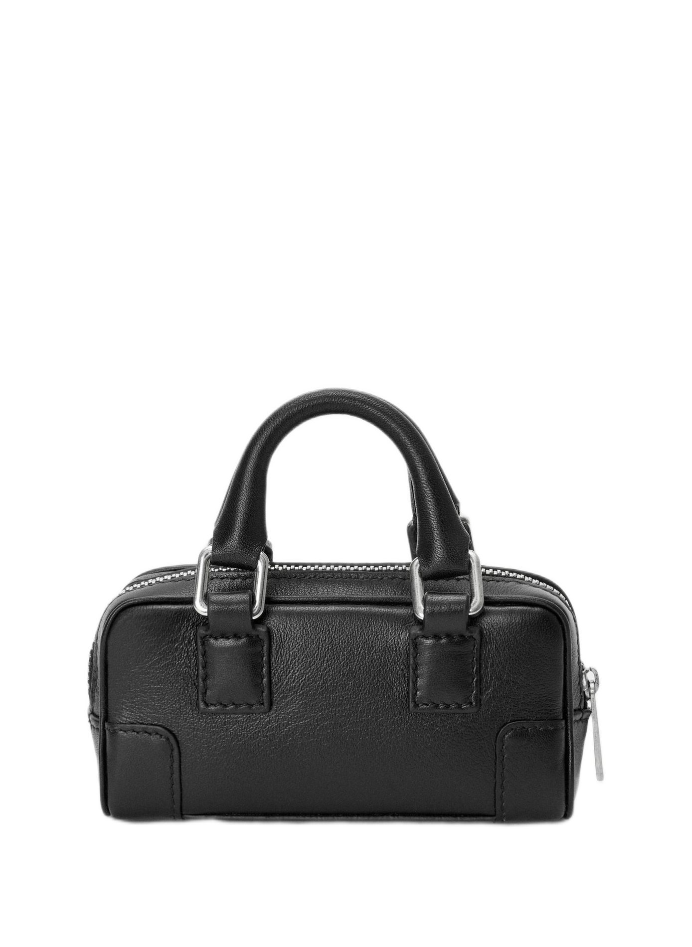 Sac Amazona Nano en cuir de veau brillant LOEWE Noir