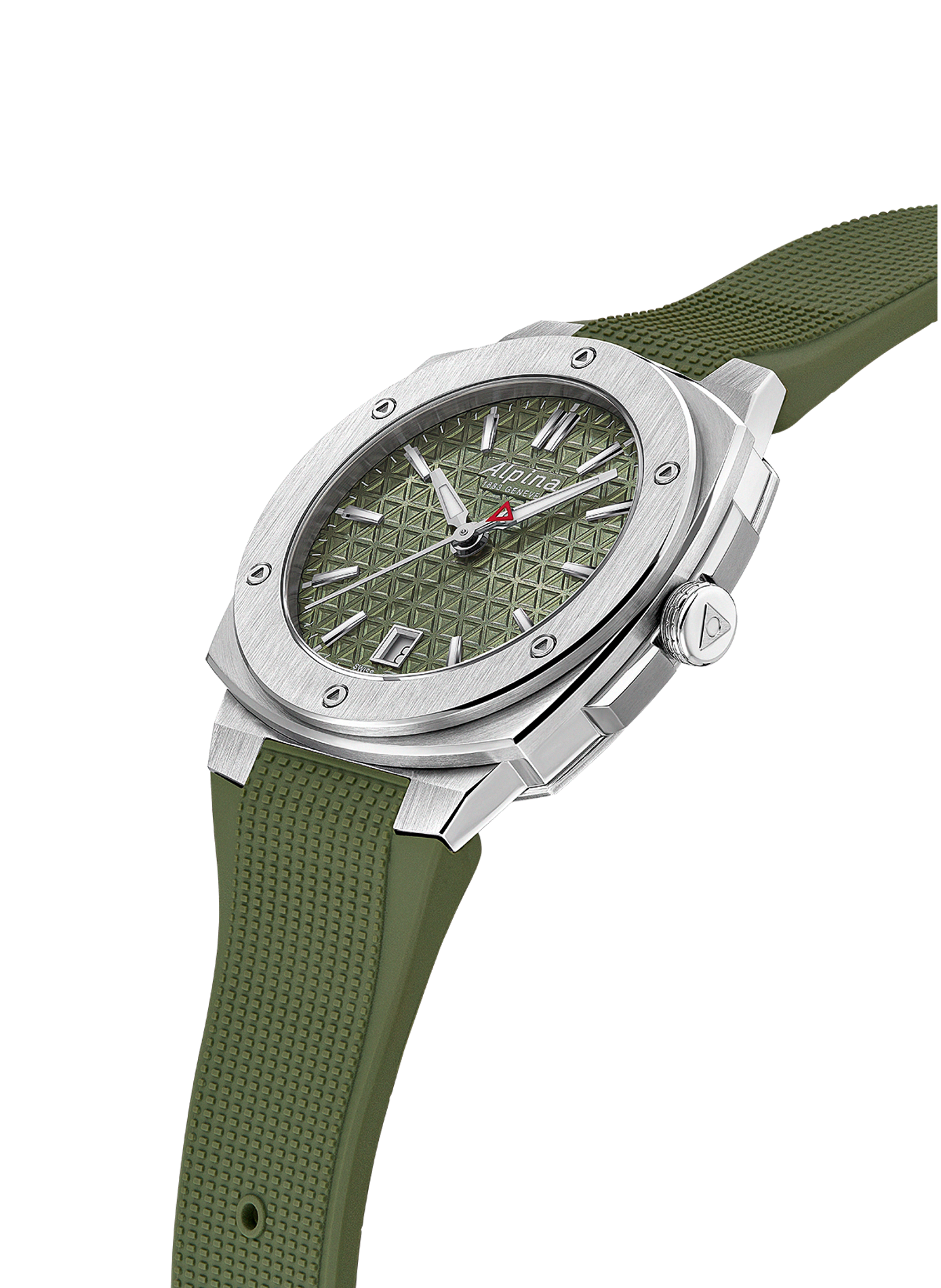Montre quartz Extreme Quartz en caoutchouc ALPINA Vert