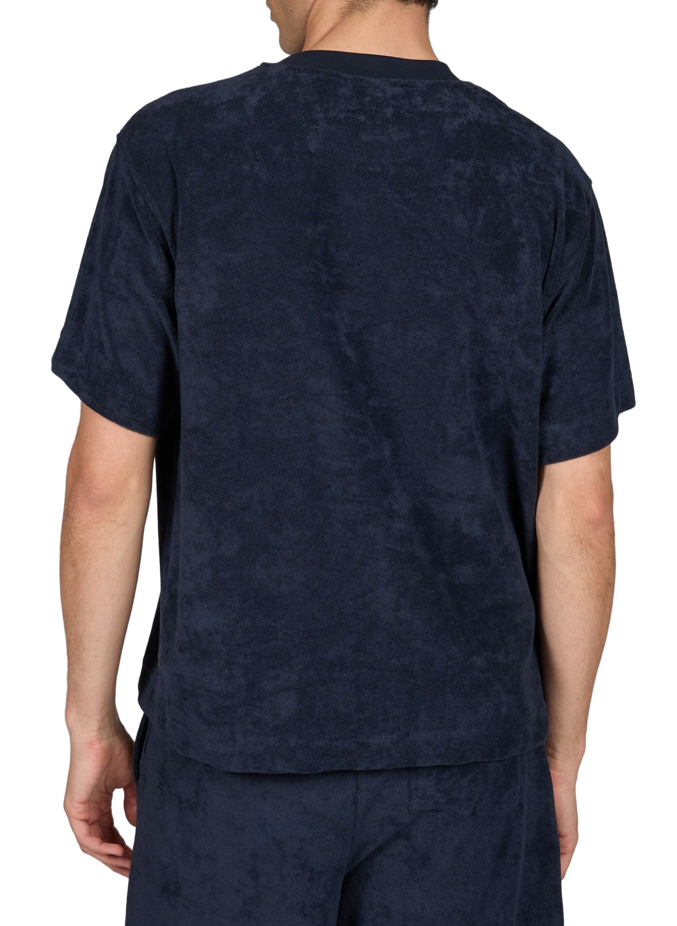 T-shirt éponge oversize Toby en coton mélangé GERTRUDE ET GASTON Bleu