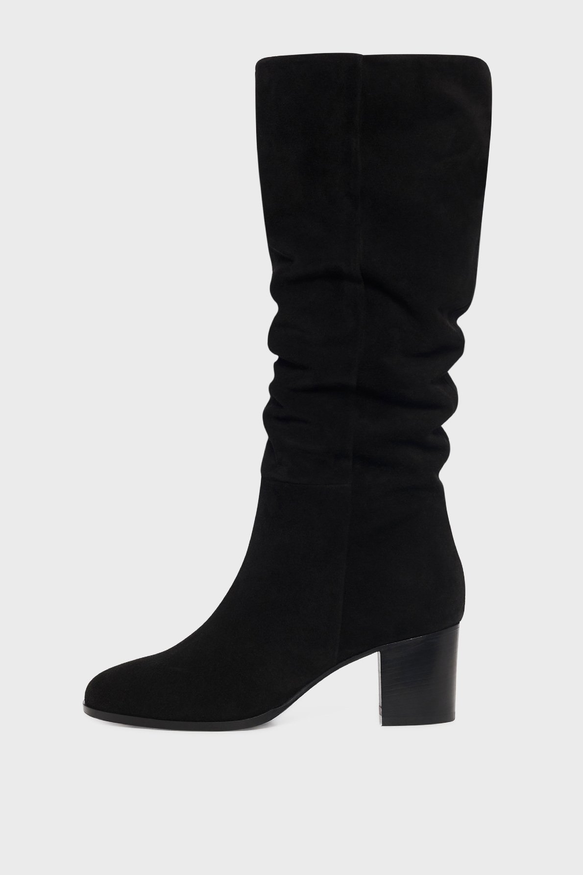 Bottes en cuir velours - tina GERARD DAREL Noir