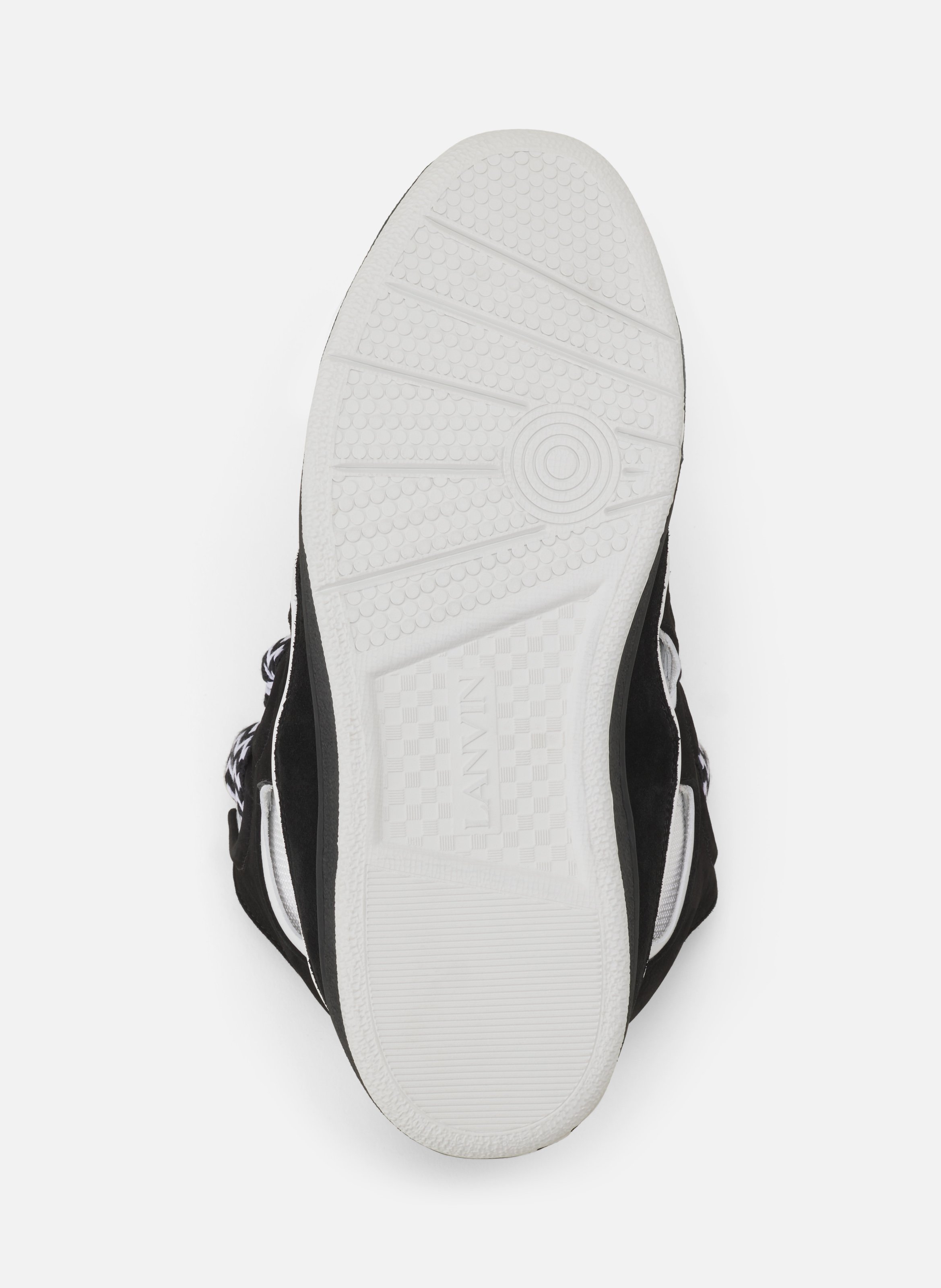 Sneakers curb en cuir LANVIN Gris