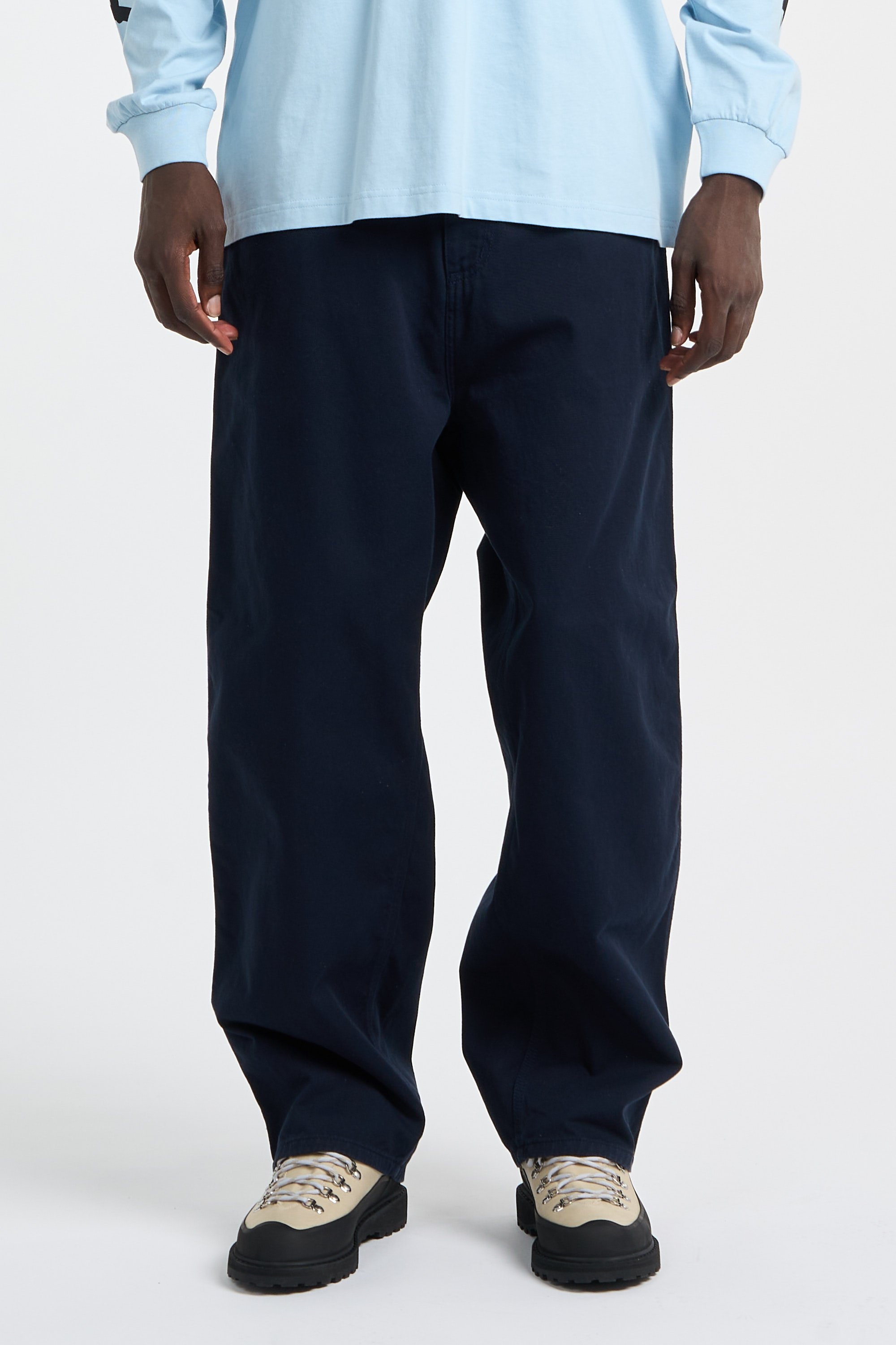 Pantalon og single knee pant CARHARTT WIP Bleu
