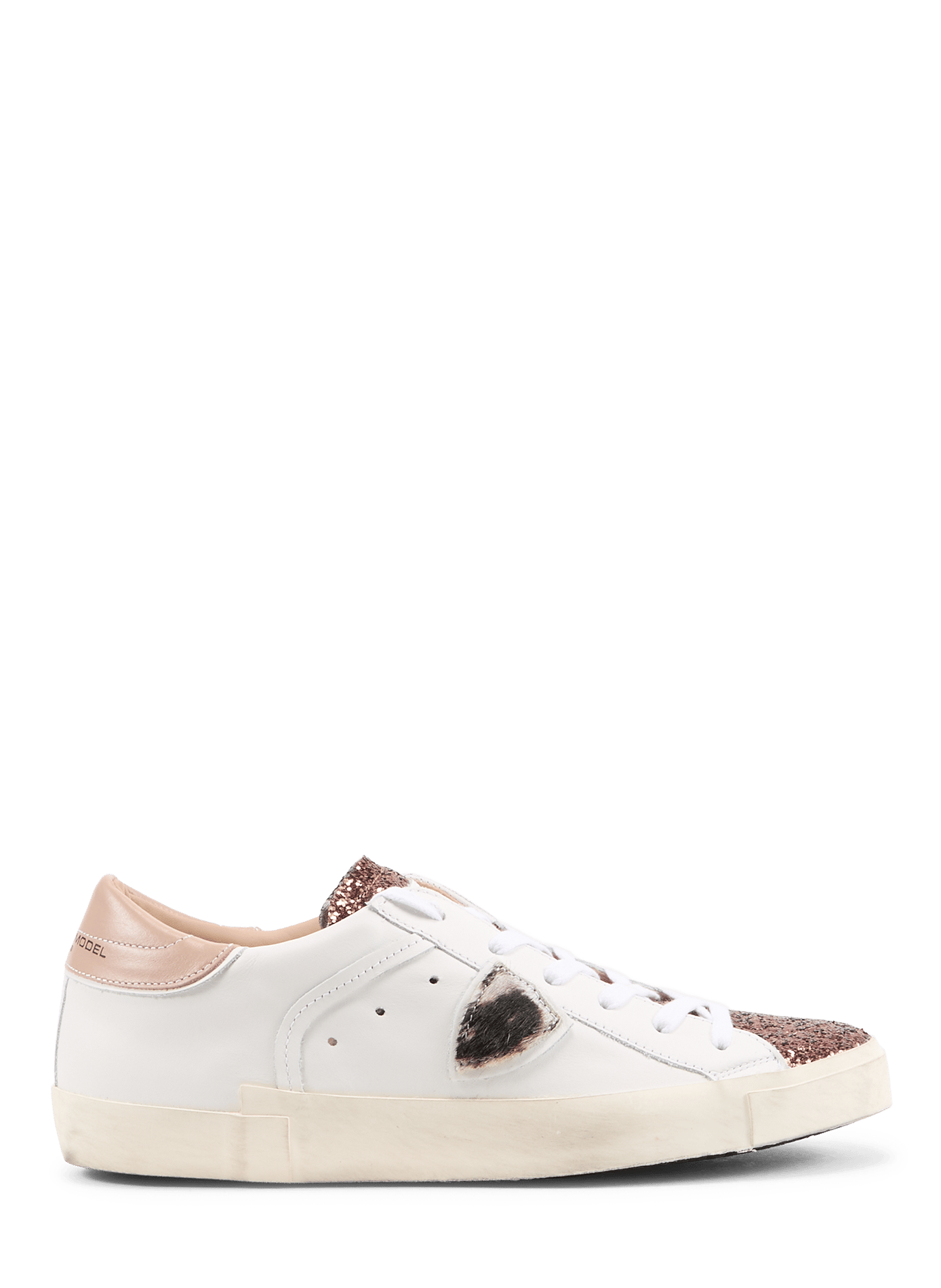 Baskets basses en cuir PHILIPPE MODEL Blanc