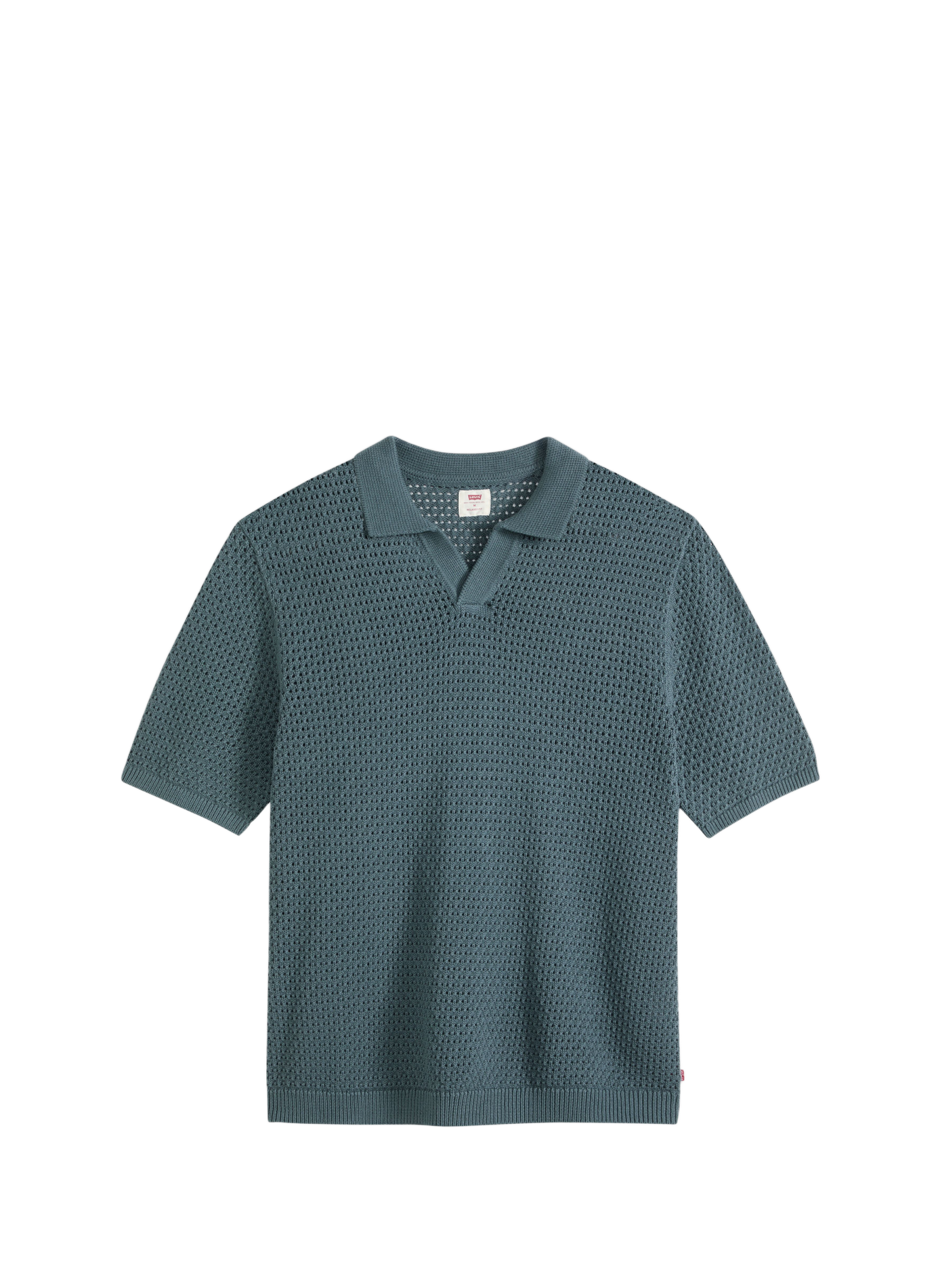Straight V-neck cotton polo LEVI'S Blue