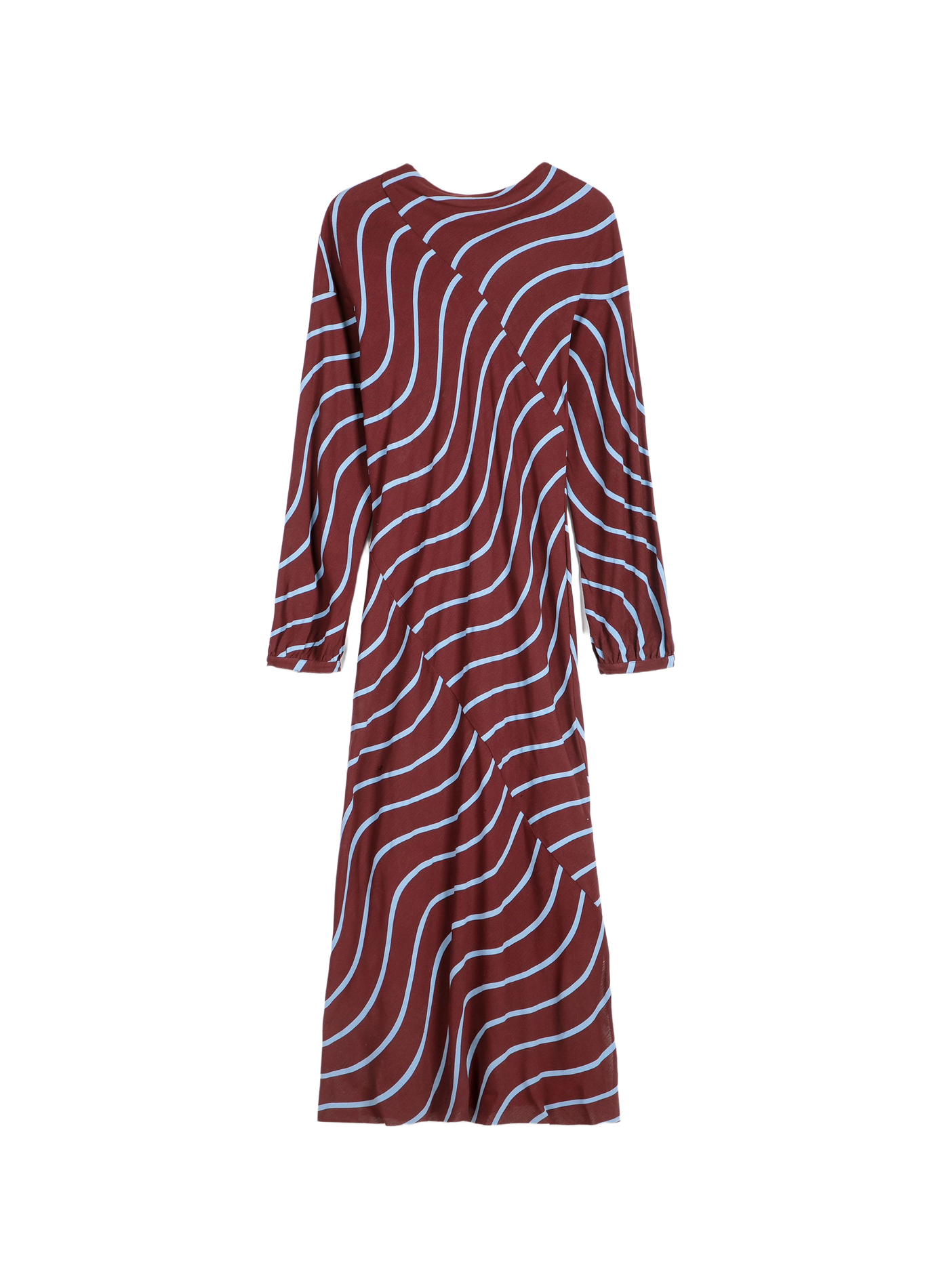 Fließendes langes Streifenkleid BOBO CHOSES Rot
