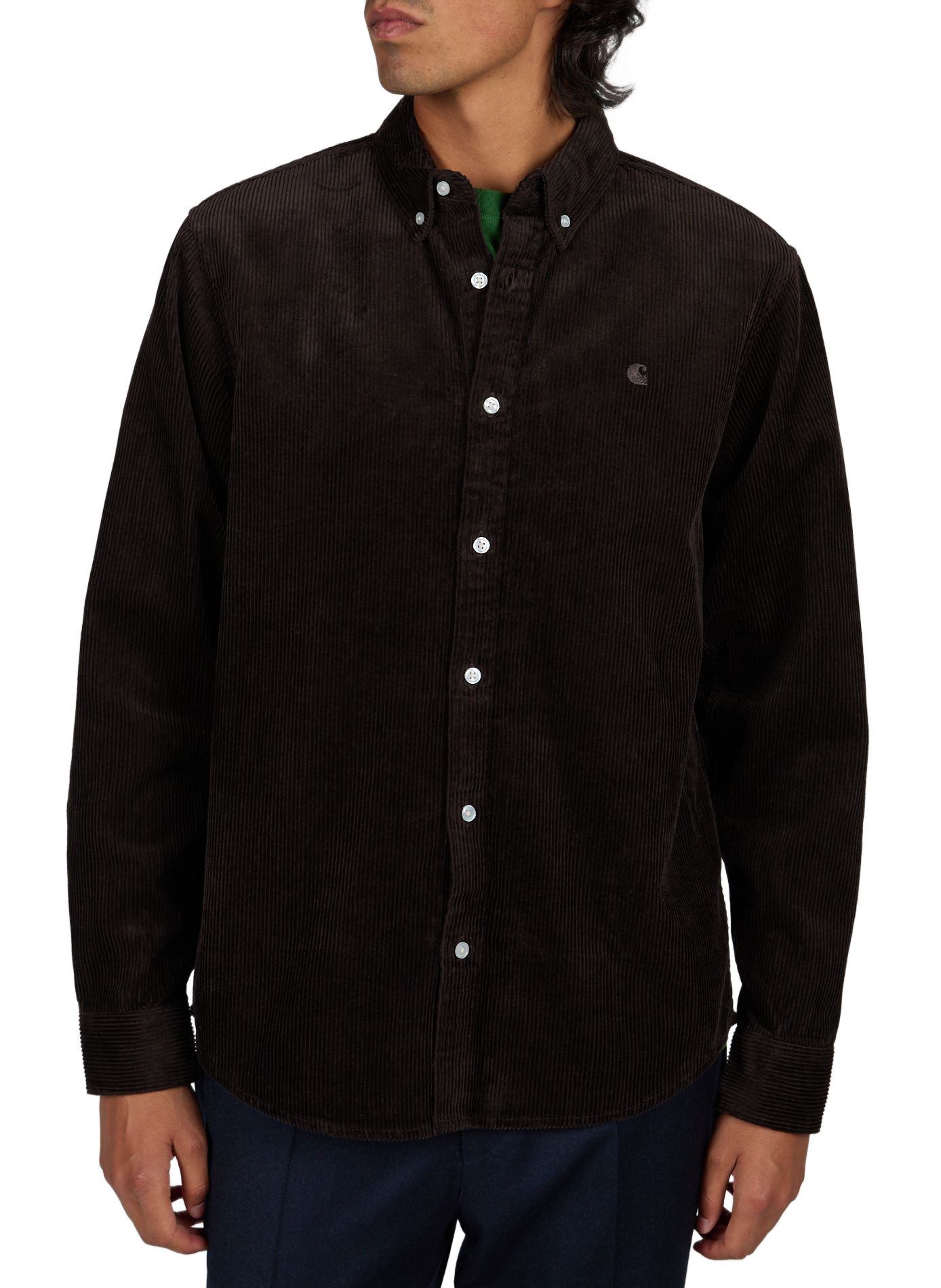 Corduroy shirt CARHARTT WIP Brown