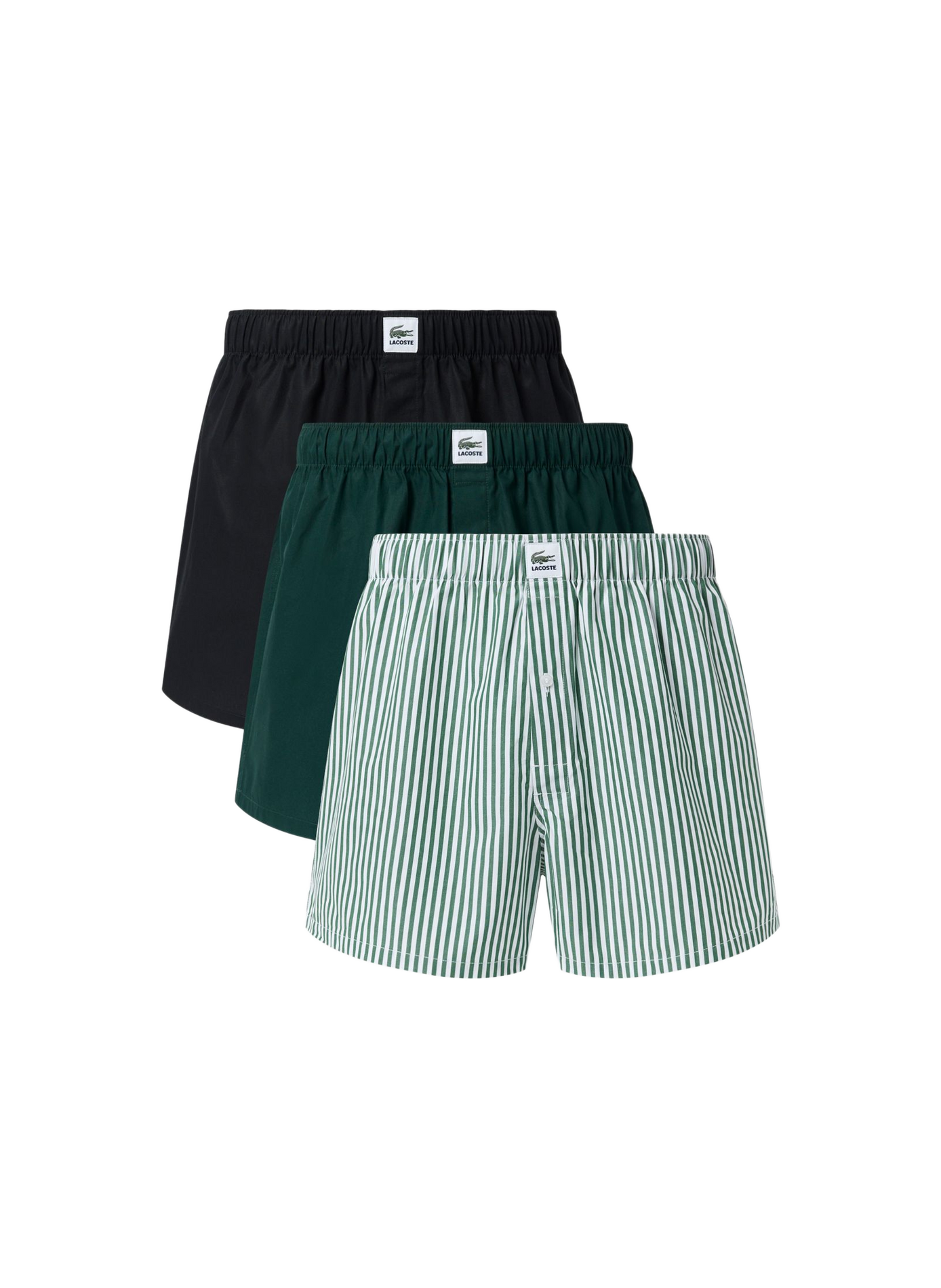 Set aus 3 Baumwoll-Boxershorts LACOSTE Mehrfarbig
