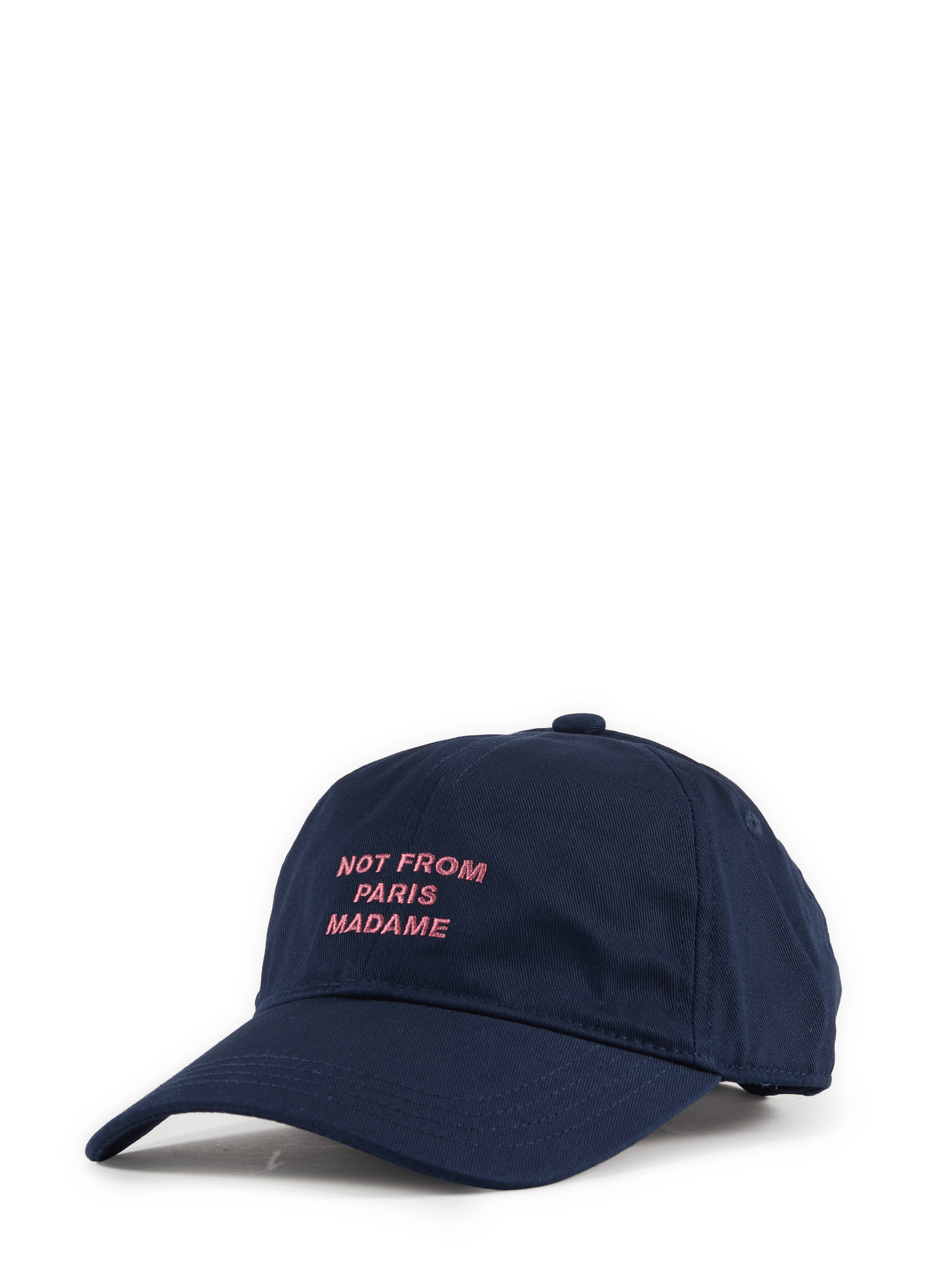 Casquette brodée en coton DROLE DE MONSIEUR Bleu