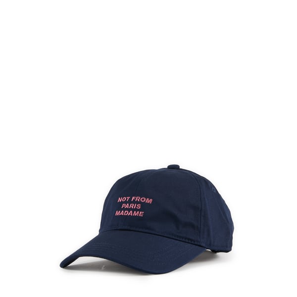 Casquette brodée en coton Casquette brodée en coton
