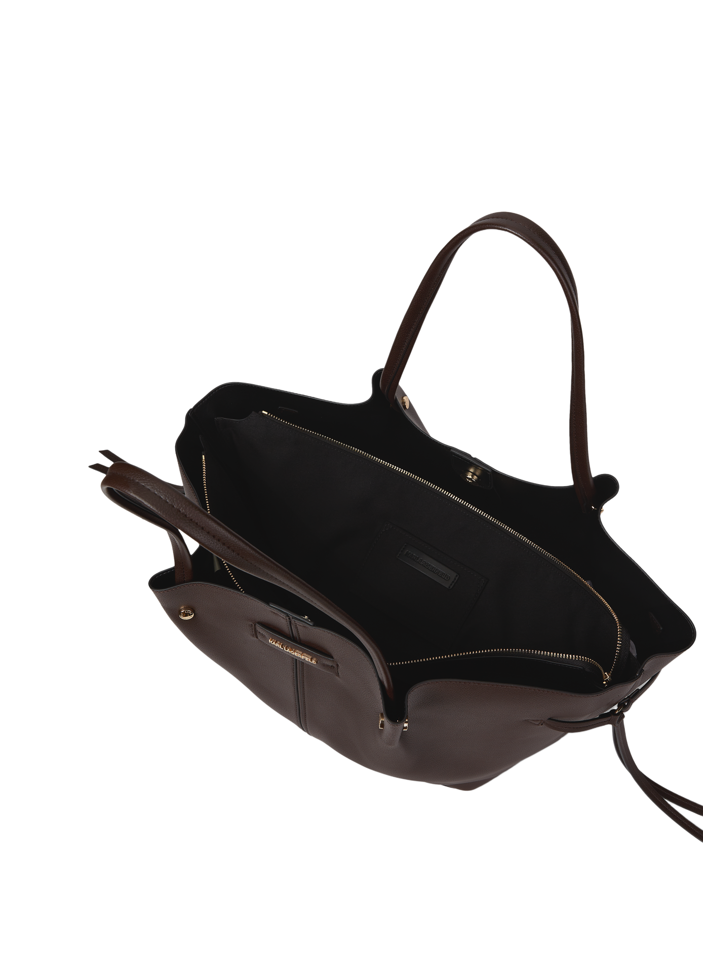 Sac épaule K/Pierced | Marron KARL LAGERFELD Femme